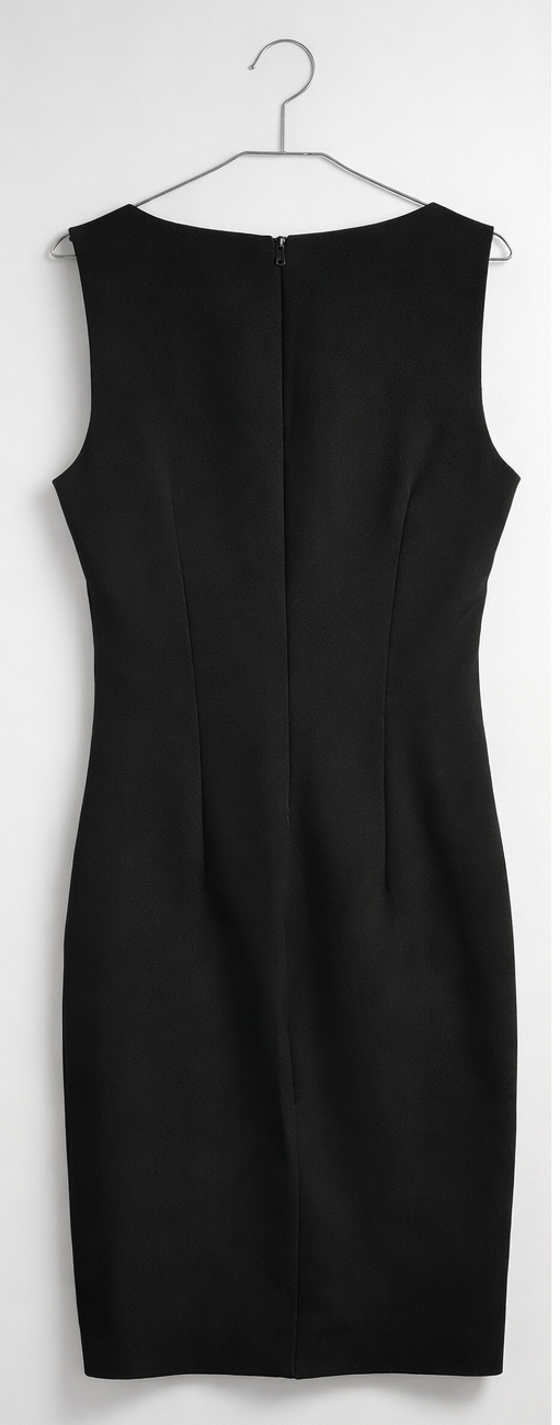 Vestito Donna Fly Girl Nero Tubino Elegante Taglia L – Abito Slim Fit Classico