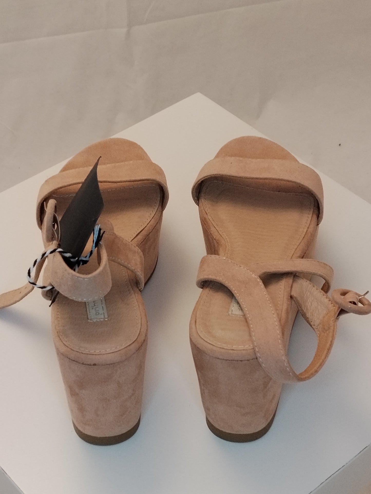 Sandali con zeppa Primadonna donna taglia 37 beige – sandali eleganti estivi