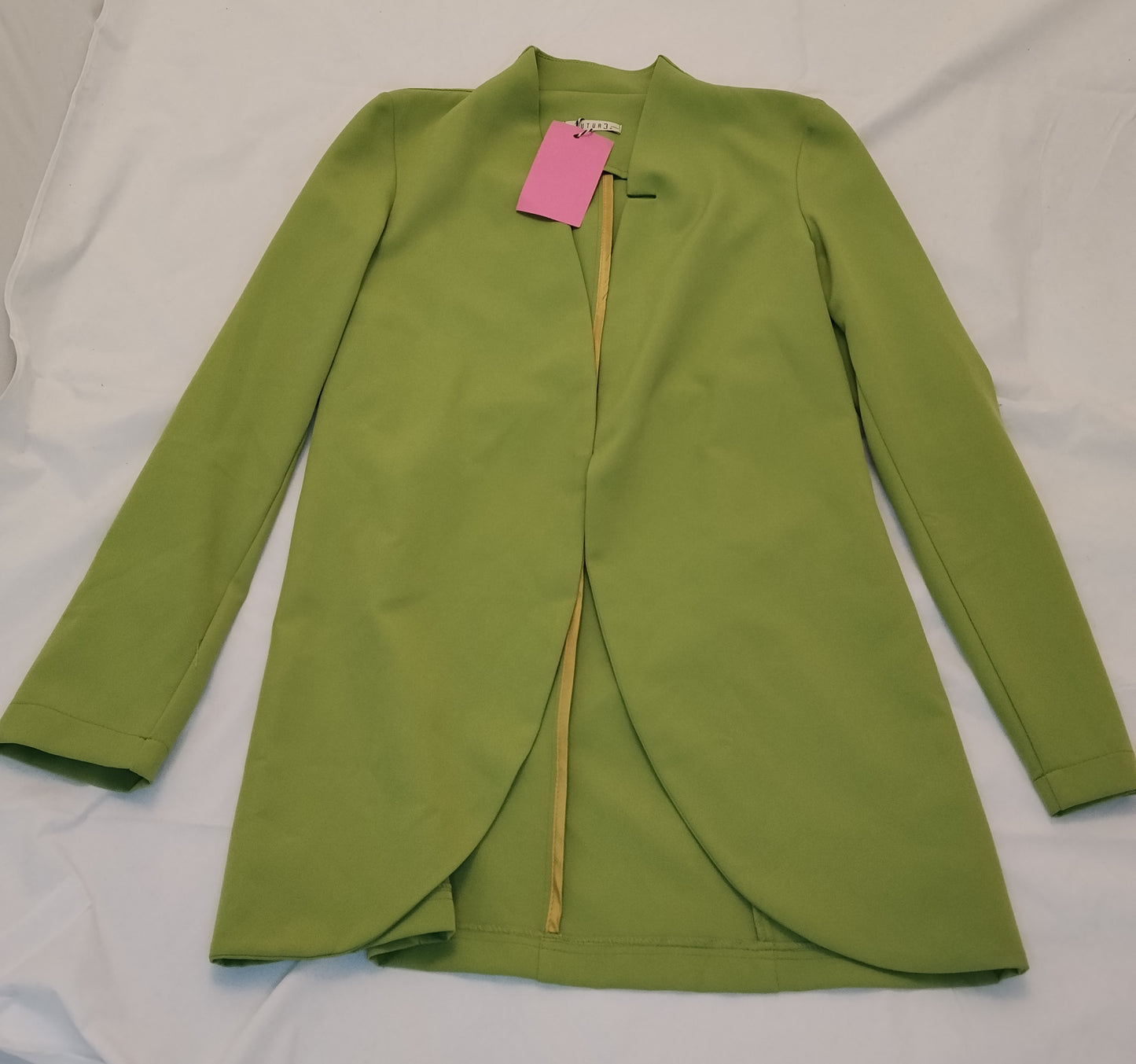 Blazer Donna Future Verde Lime Taglia 44 Giacca Elegante Moderna