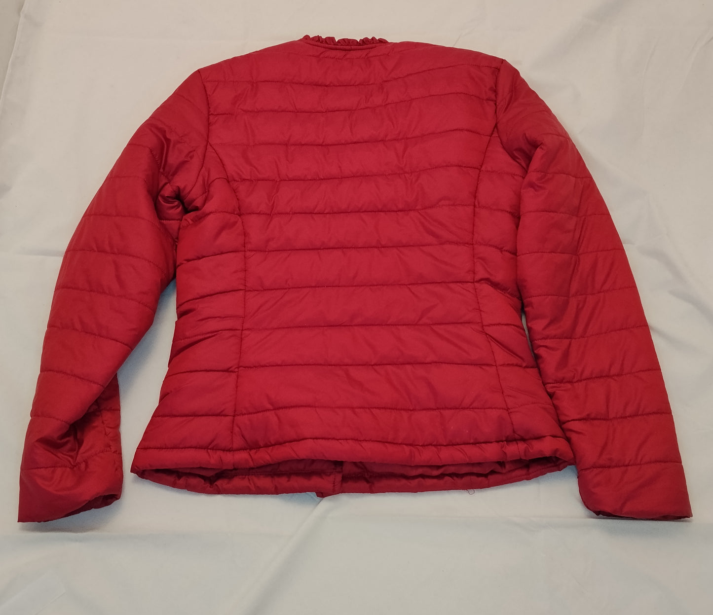 Piumino Donna Calliope Rosso Trapuntato Leggero Taglia S Nuovo con Cartellino