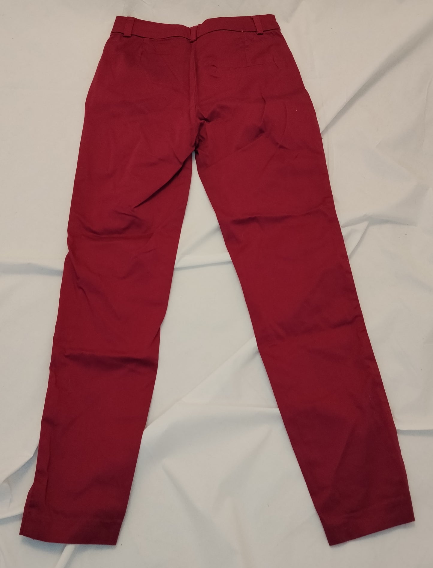 Pantaloni Donna Calliope Rossi Taglia XS Eleganti Slim Fit