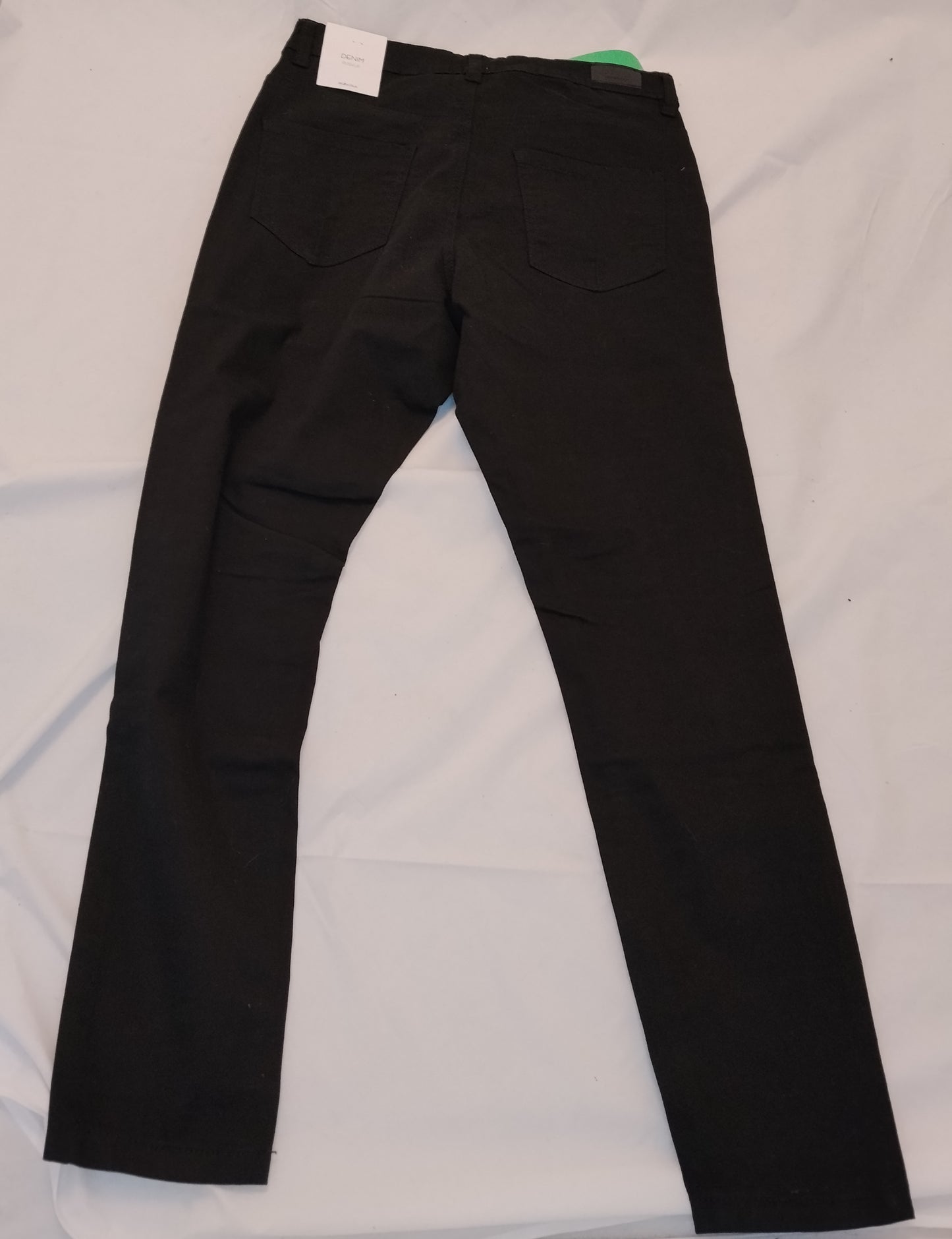 Pantaloni Donna Neri Classici Piazza Italia Taglia 48 Slim Casual Elegante