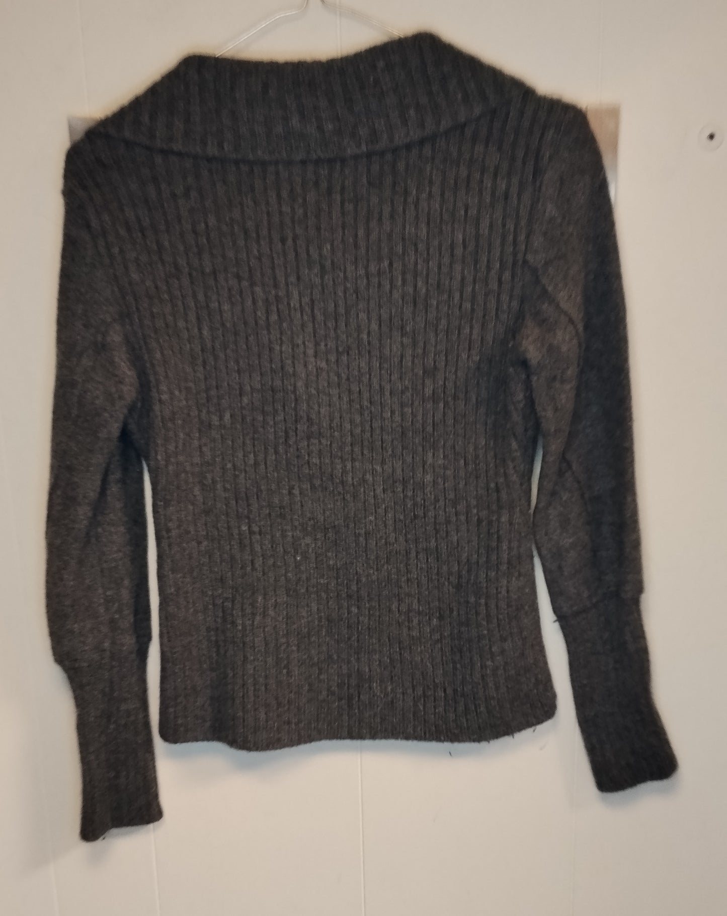 Cardigan Promod donna taglia S grigio elegante con bottoni maglia invernale
