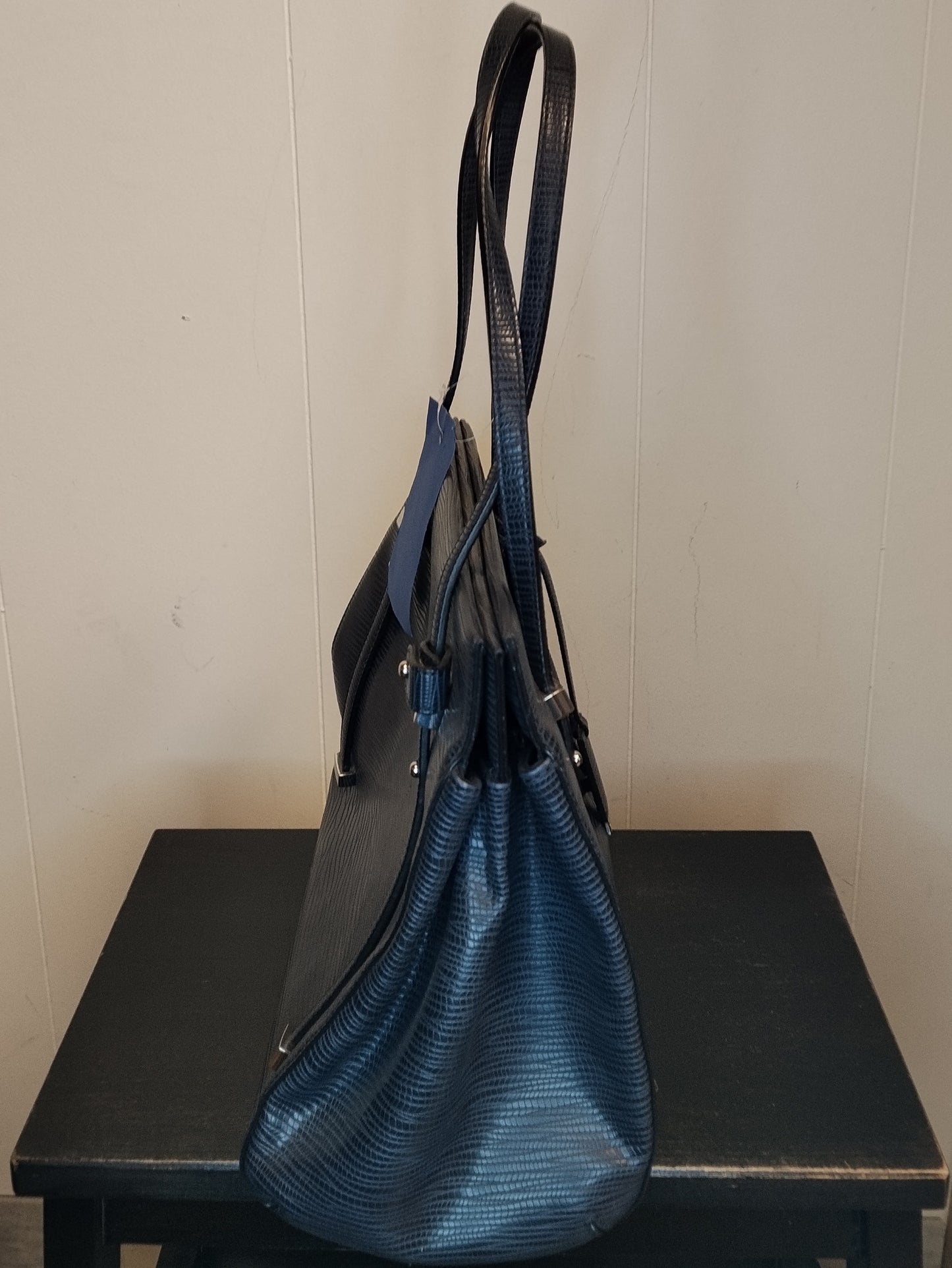 Borsa Donna Marella Nera Elegante – Shopper Grande in Pelle Effetto Texture