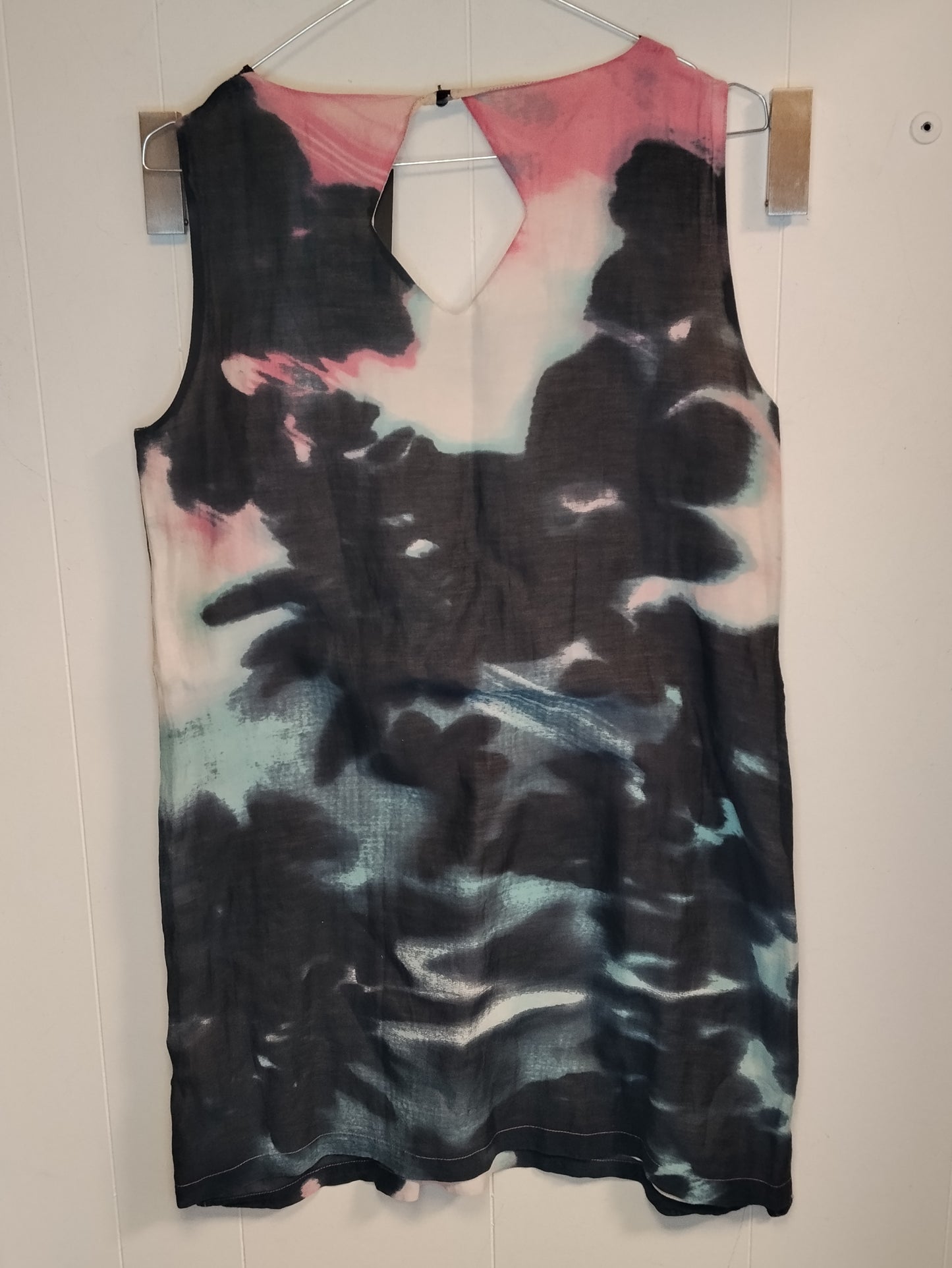 Top Donna Custoline Fantasia con Paillettes – Canotta Elegante Taglia M