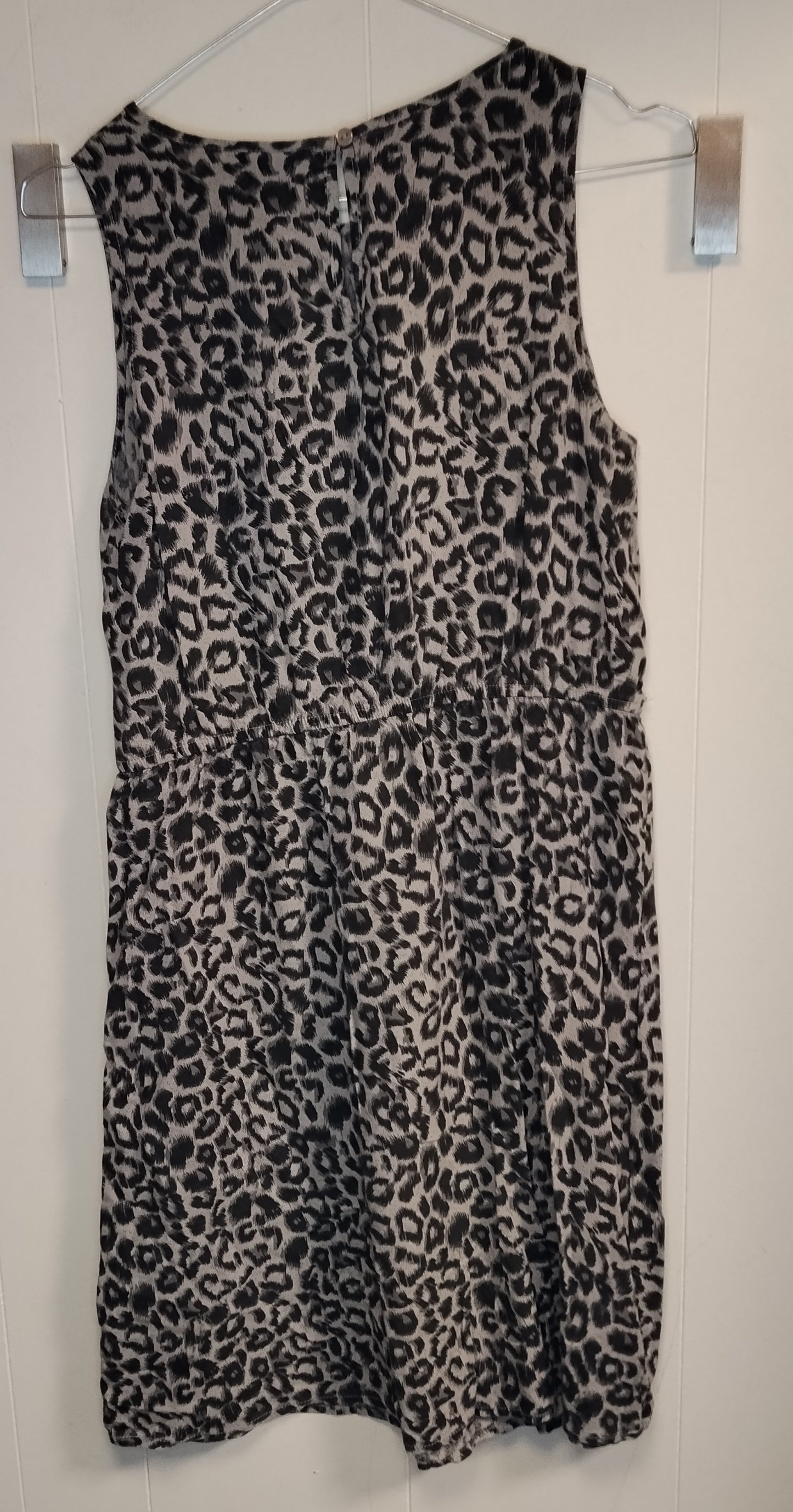 Vestito Donna Tessentials Animalier Taglia M Abito Leopardato Elegante
