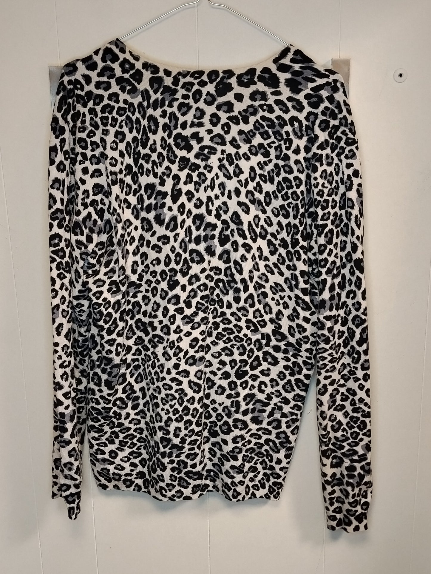 Maglia Donna Vestebene Animalier Taglia M/L Cardigan Leopardato