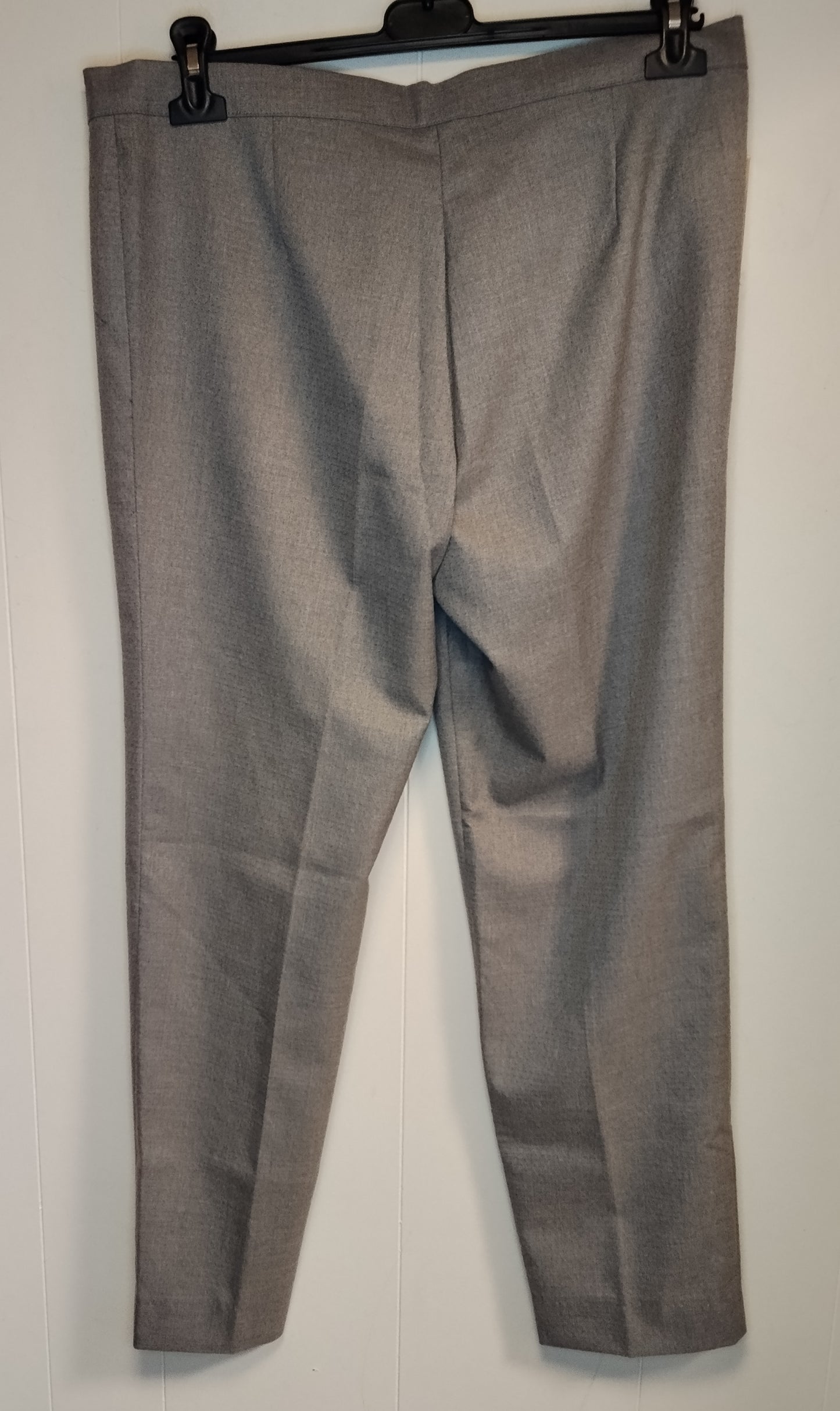 Pantaloni Donna Diana Gallesi Grigi Eleganti Taglia 50