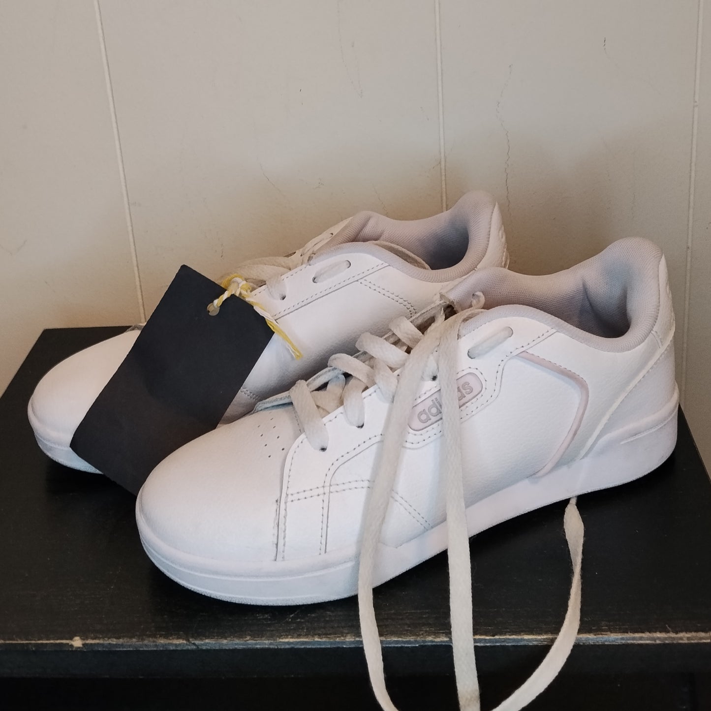 Scarpe Adidas 36.5 Bambino Sneakers Bianche Casual