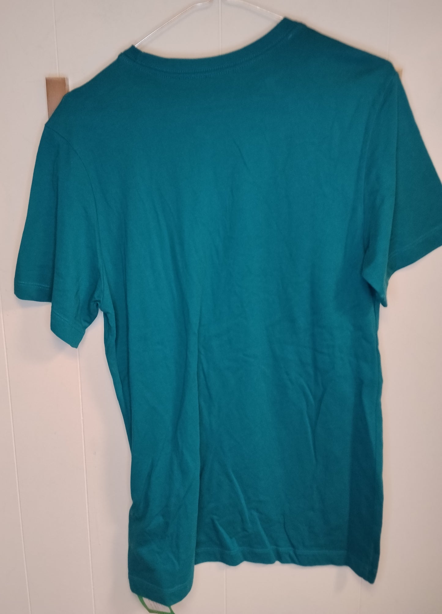 T-shirt Nike Uomo S Verde Logo Grande Casual Sport