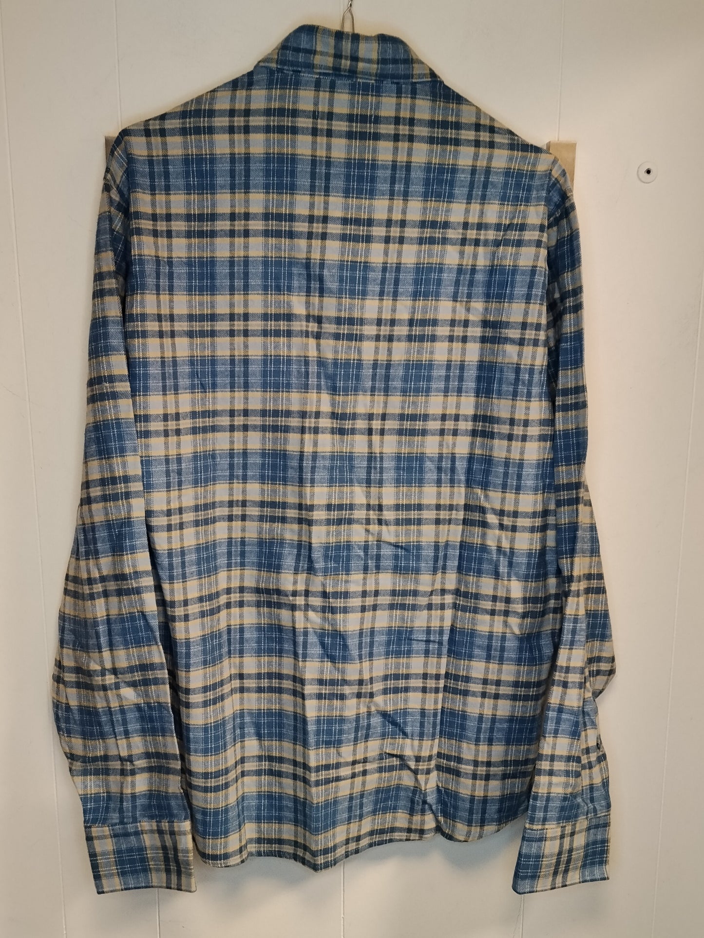 Camicia Greenland uomo a quadri taglia XL cotone nuova con cartellino casual