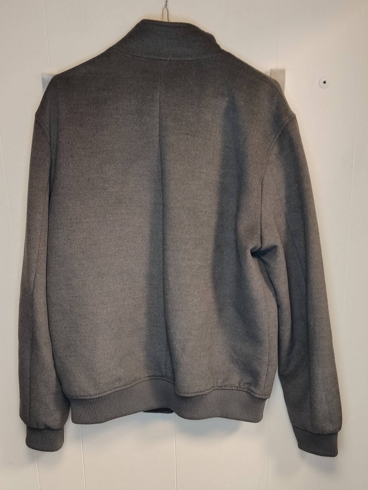 Giubbotto uomo Zara grigio taglia L giacca casual zip bomber