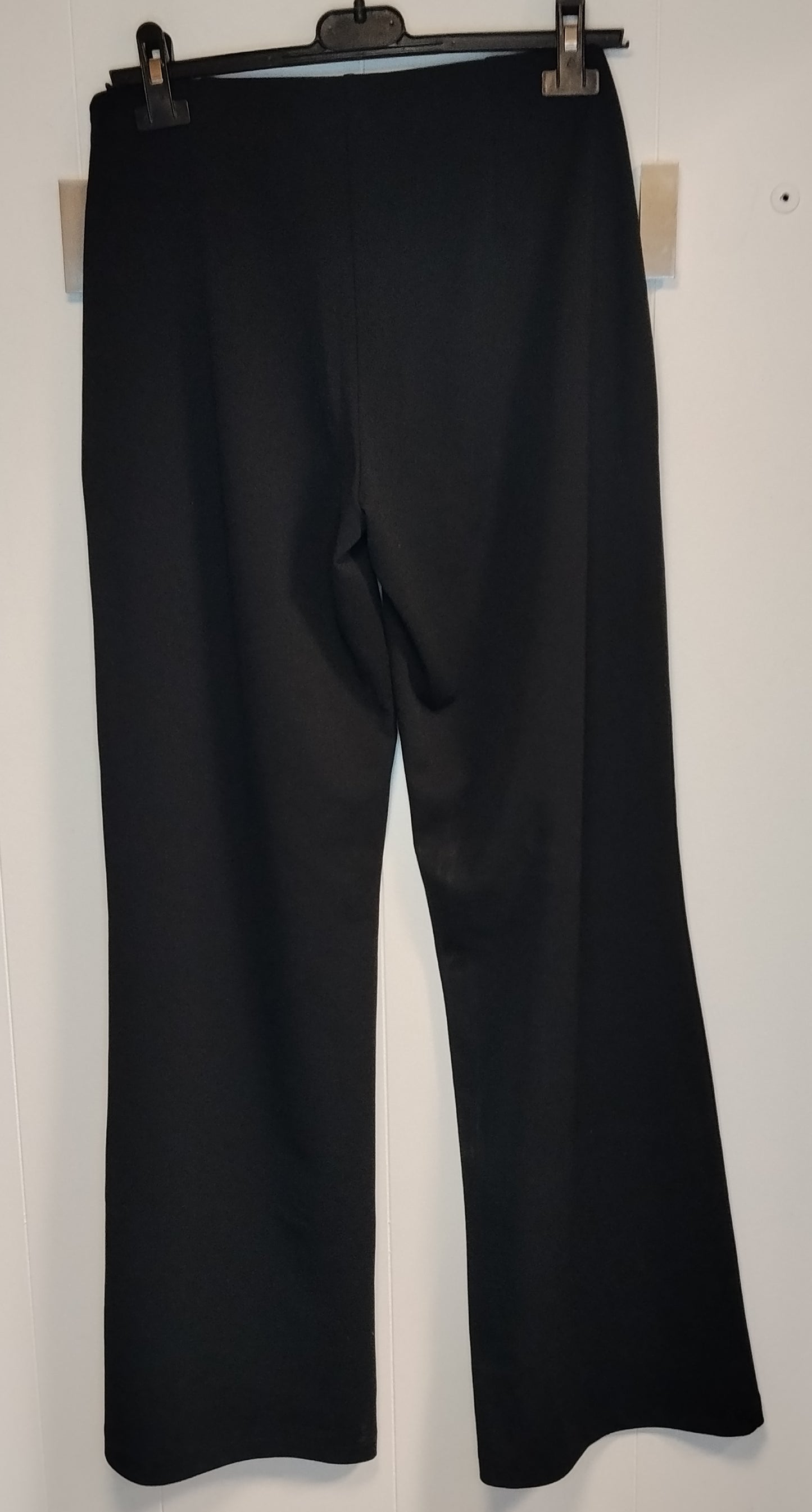 Pantaloni Donna Lokita Neri Palazzo Taglia 40 Eleganti
