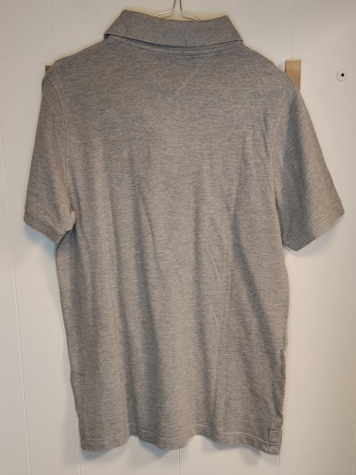 Polo Uomo Tommy Hilfiger Denim Grigia Taglia L Cotone