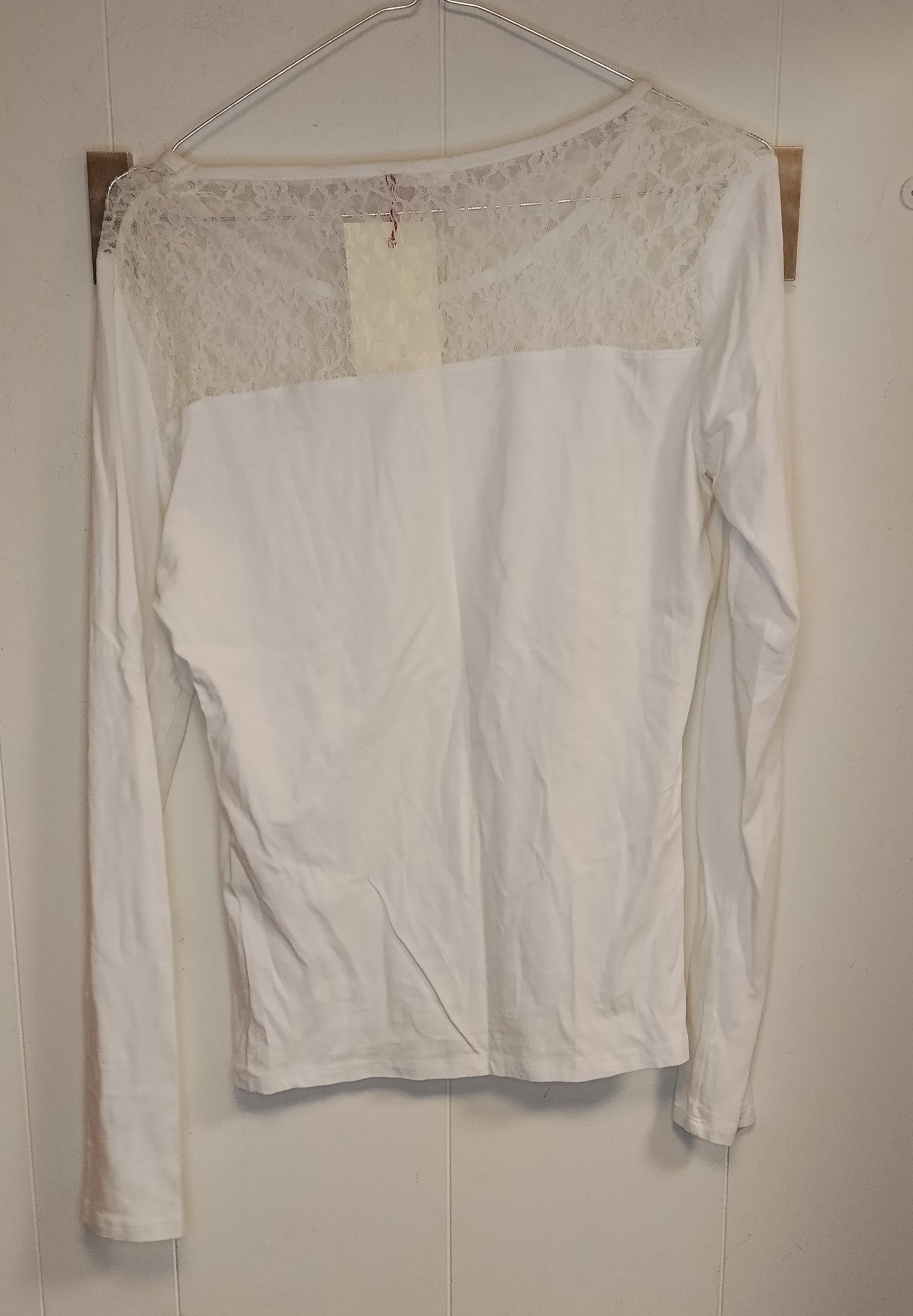 Maglia Donna Calliope Bianca con Pizzo Taglia L