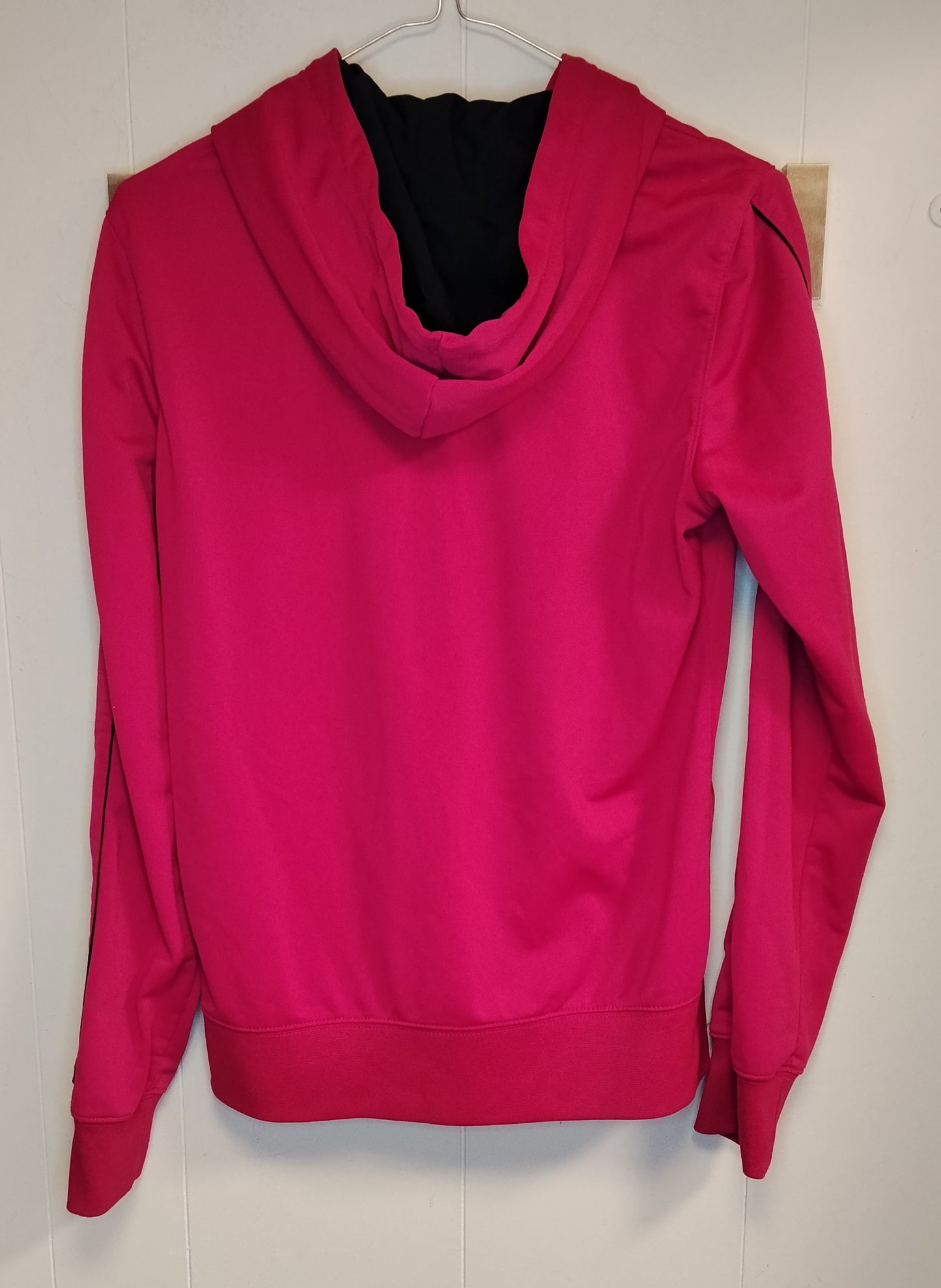 Felpa Donna Nike Rosa Zip Cappuccio Taglia L