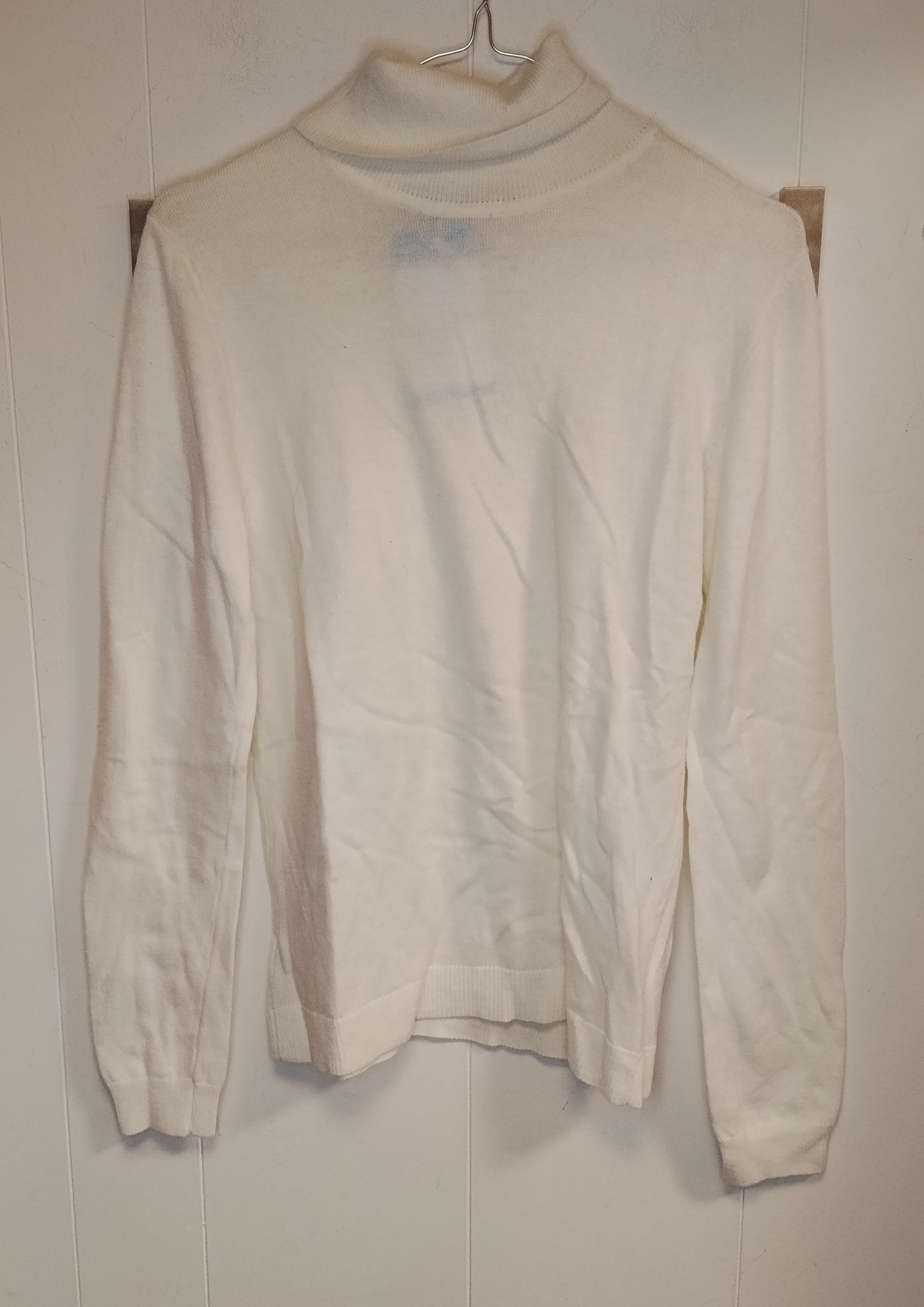 Maglione Donna Bianco Collo Alto Box Office Taglia M Basic Invernale