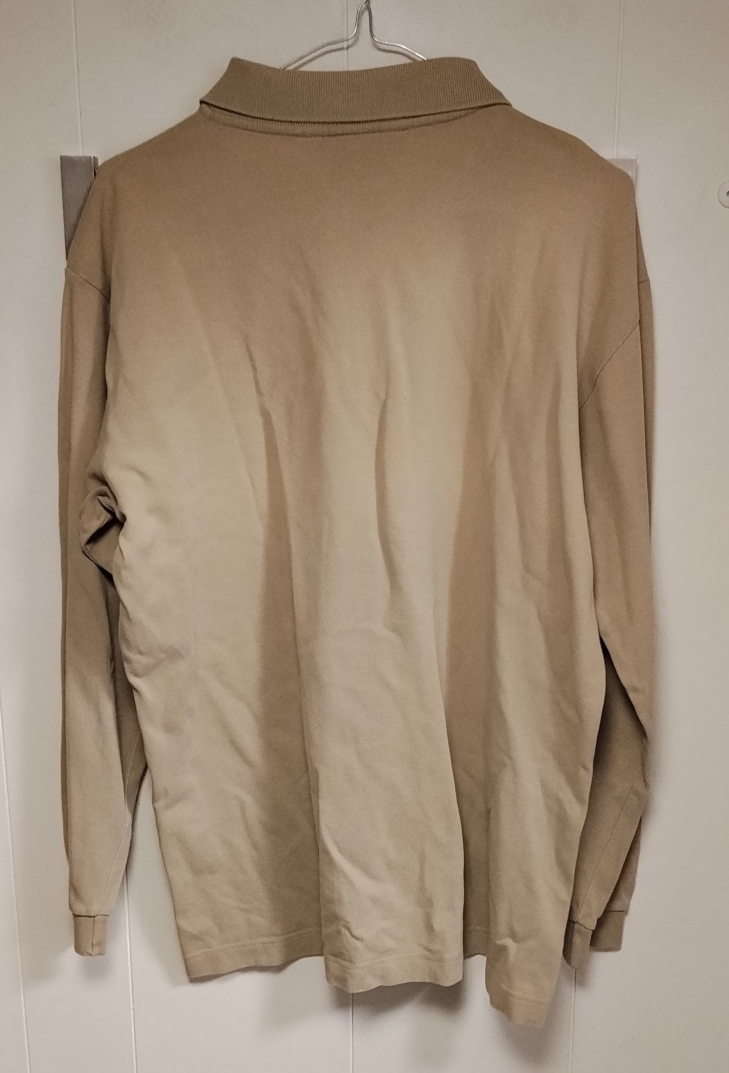 Polo Uomo Kappa Taglia L Beige a Maniche Lunghe