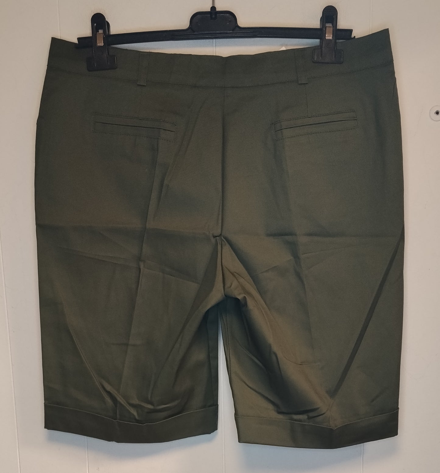 Bermuda Donna Verde Militare Taglia 50