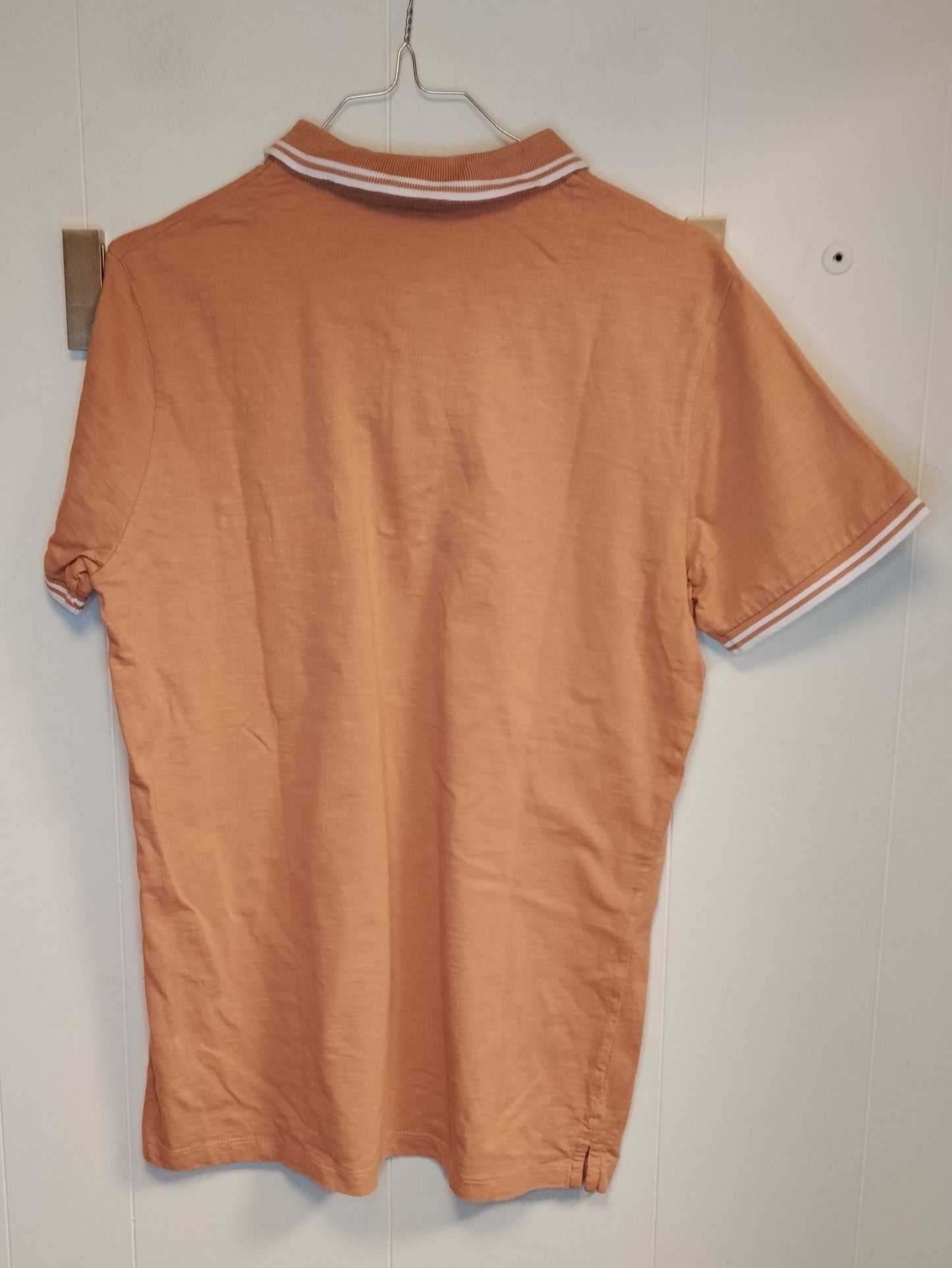 Polo uomo Piazza Italia taglia L arancione con taschino