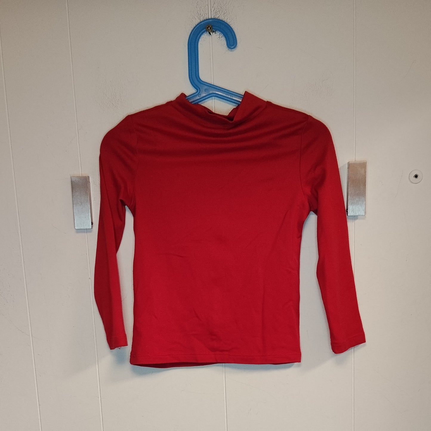 Maglia bambina Terranova taglia 3 anni rossa a collo alto