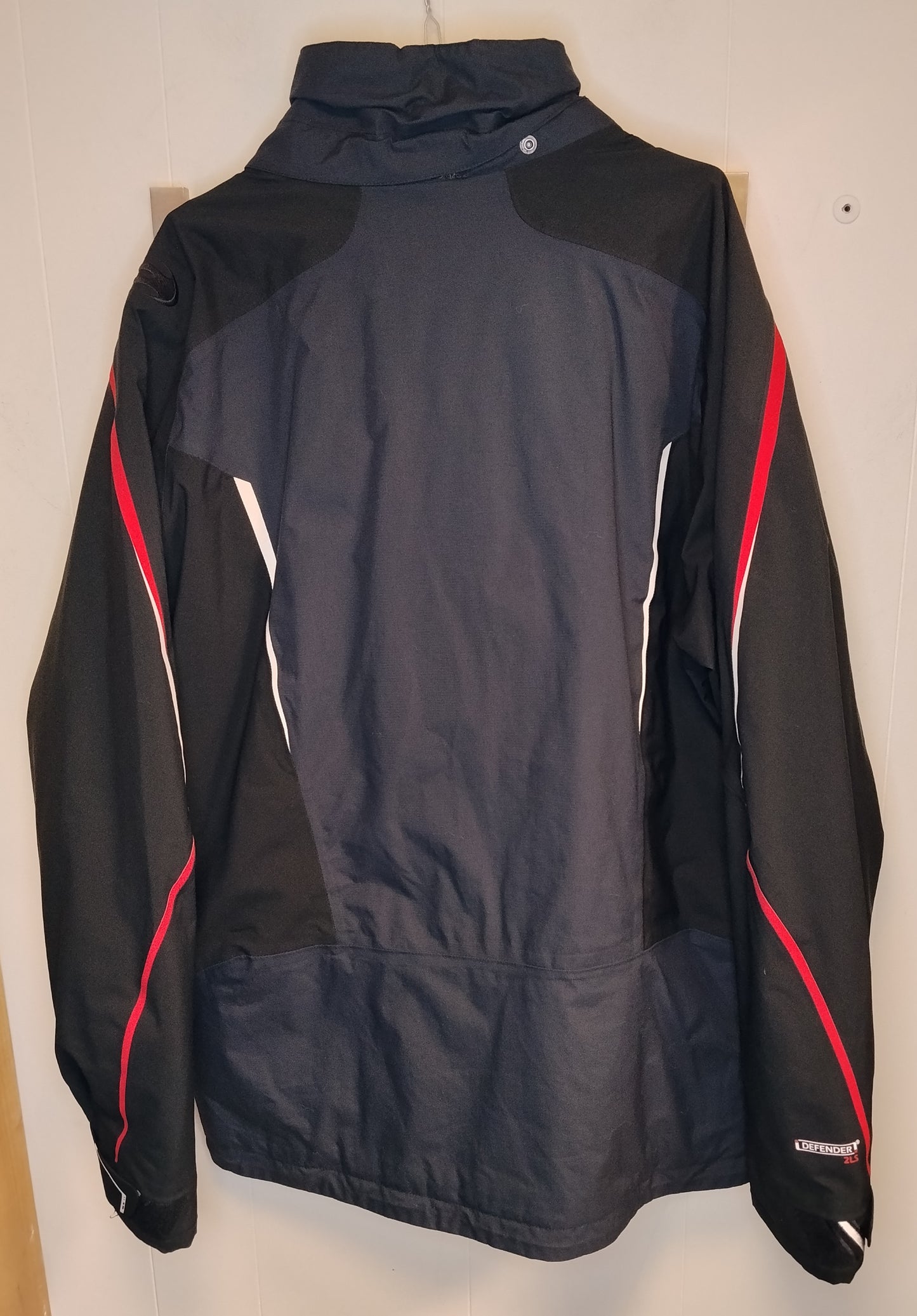 Giacca uomo Eider taglia 3XL blu e nera con cappuccio
