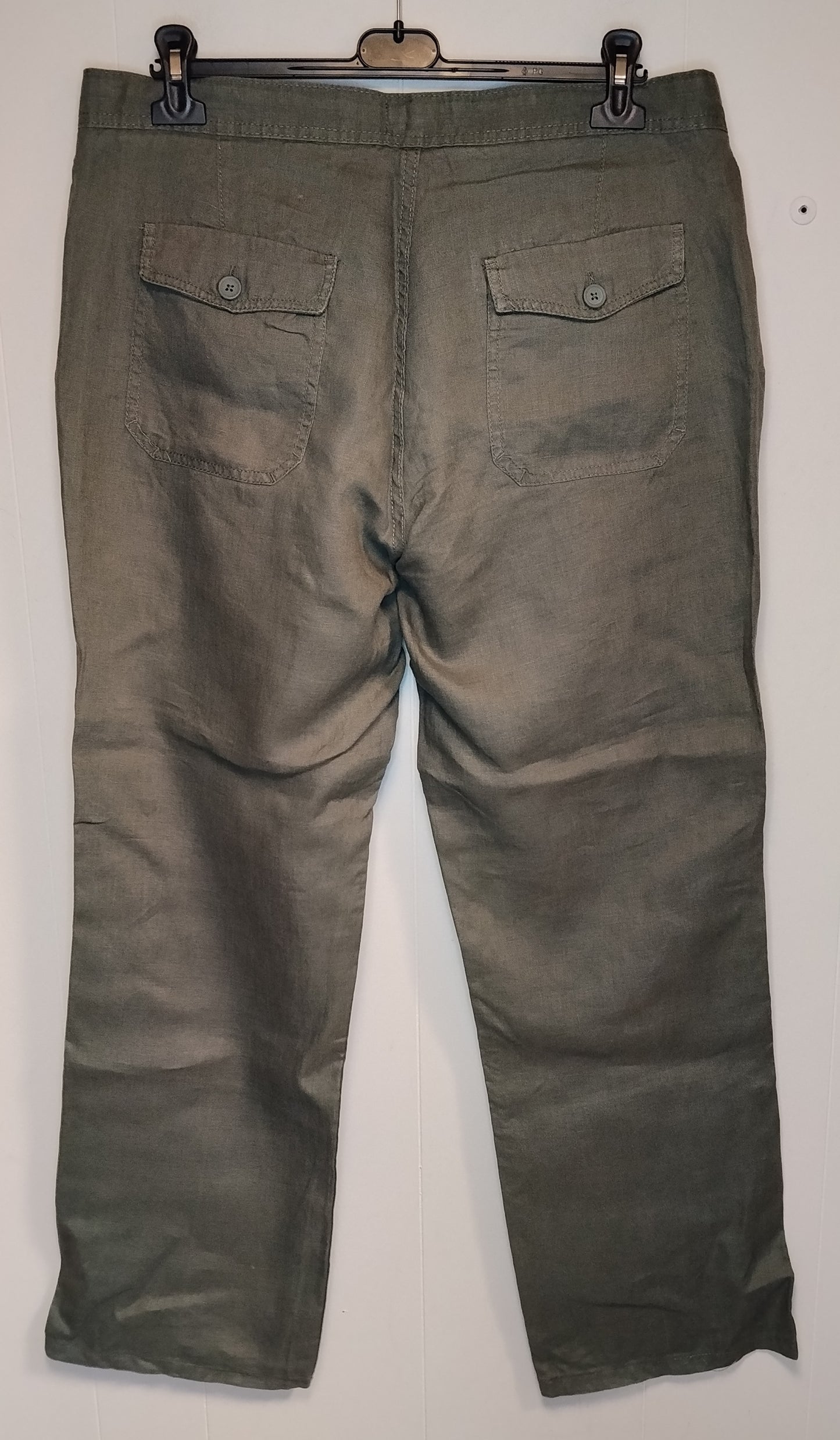 Pantaloni H&M donna verdi taglia 52