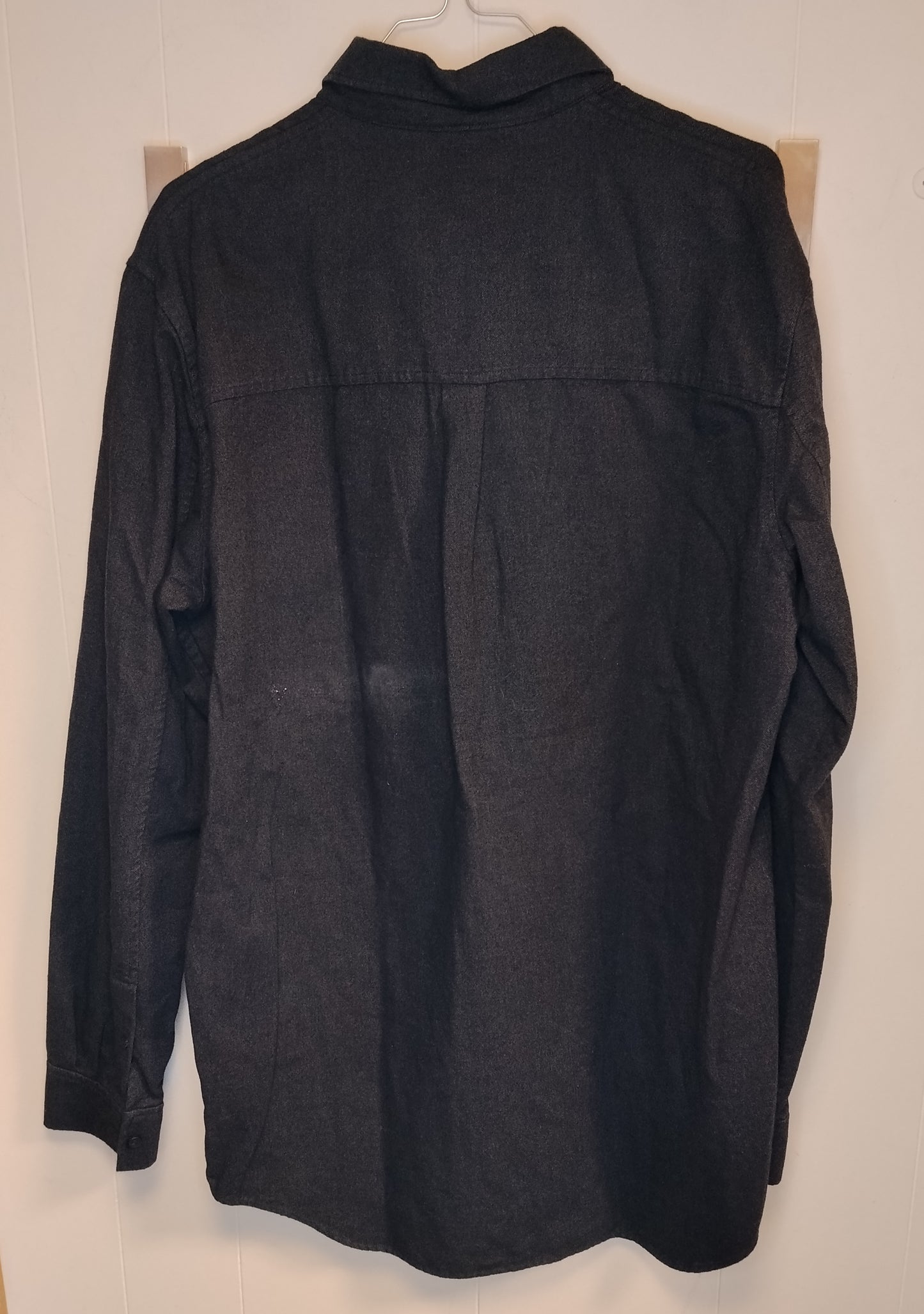 Camicia Uomo COS Grigio Antracite Taglia L Nuova con Cartellino
