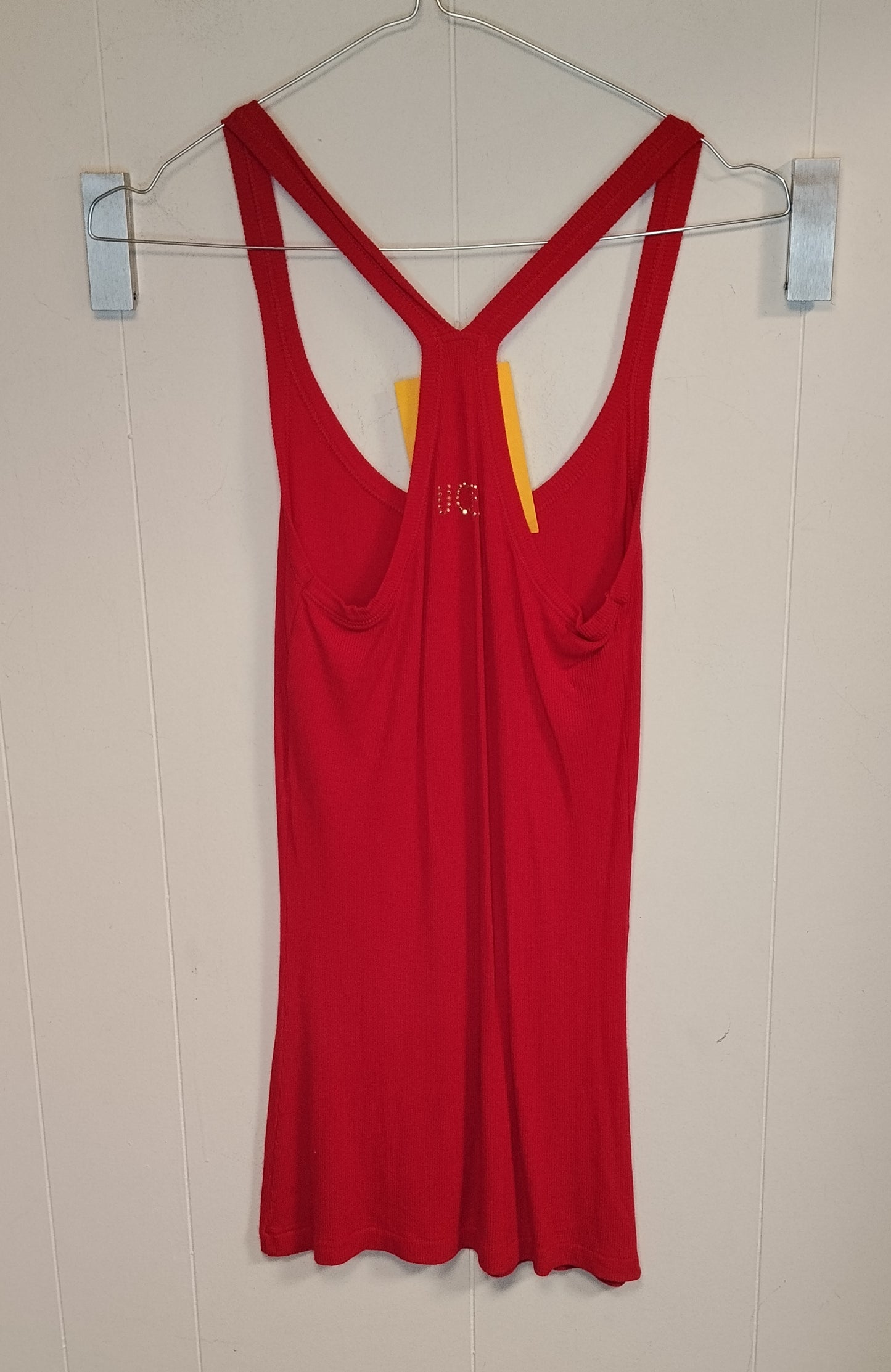 Canotta Donna Benetton Rossa Racerback Taglia S