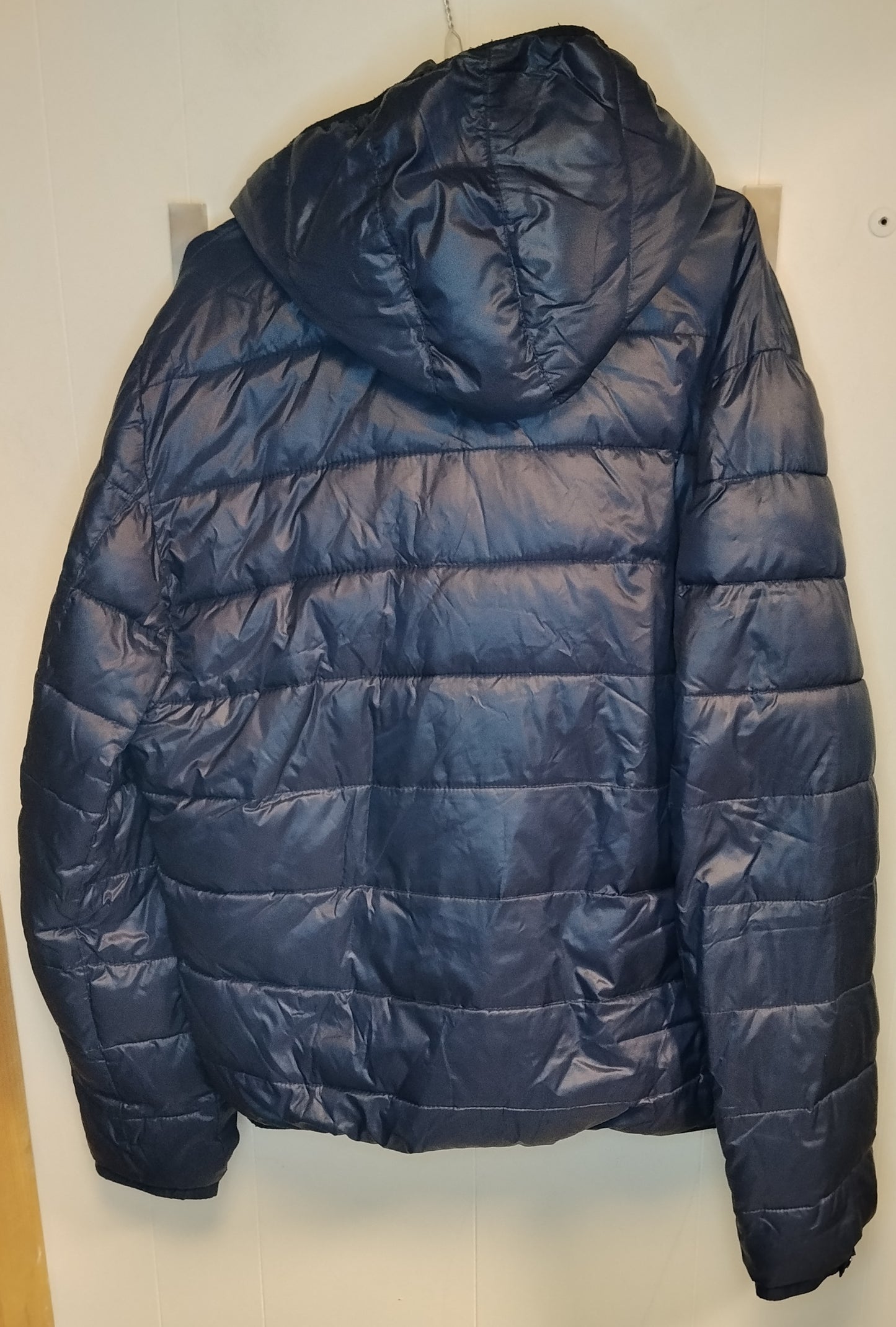 Piumino Uomo Tommy Hilfiger Blu con Cappuccio Taglia XXL