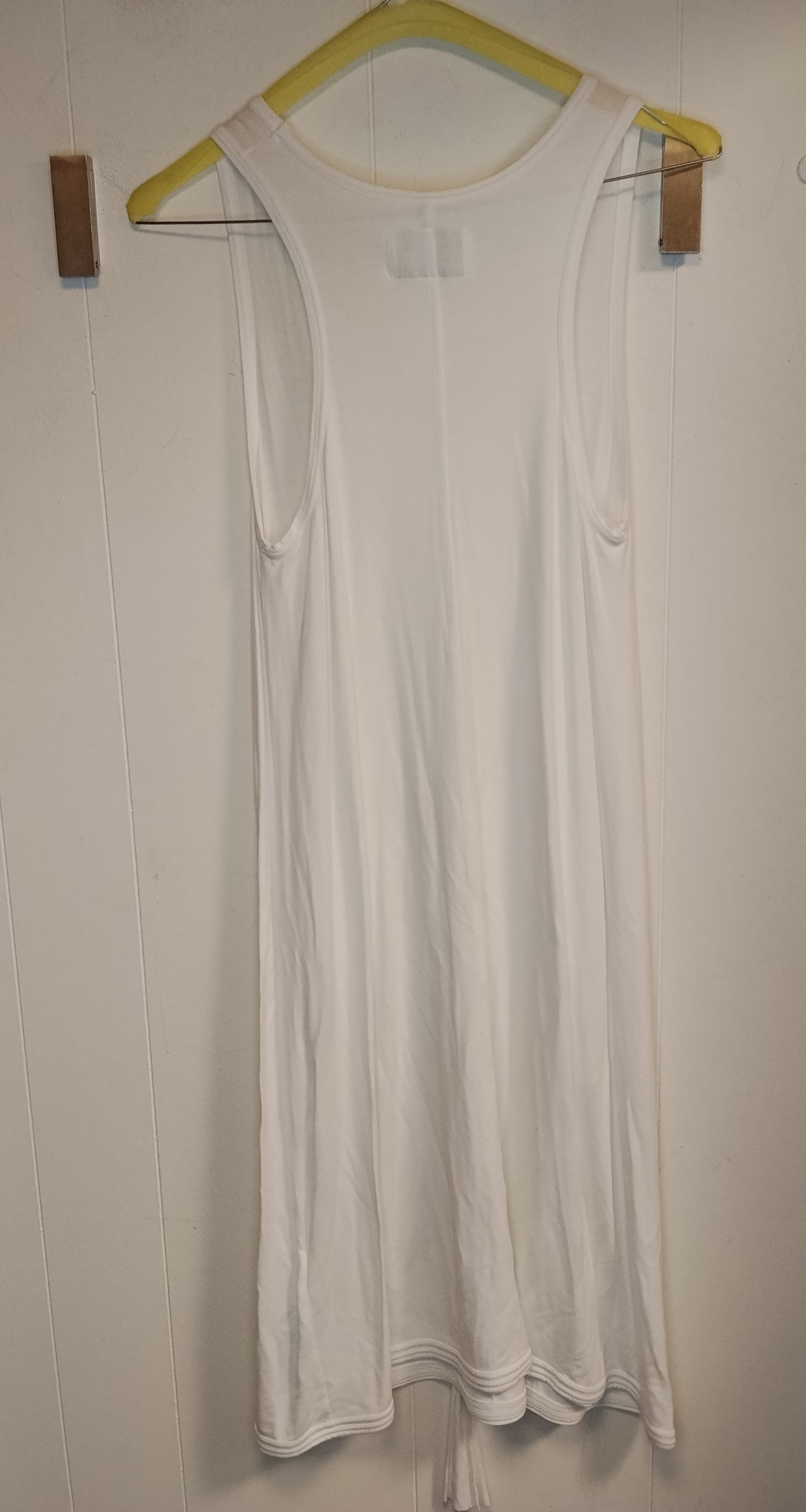 Vestito Donna Almeria Bianco Smanicato Taglia S