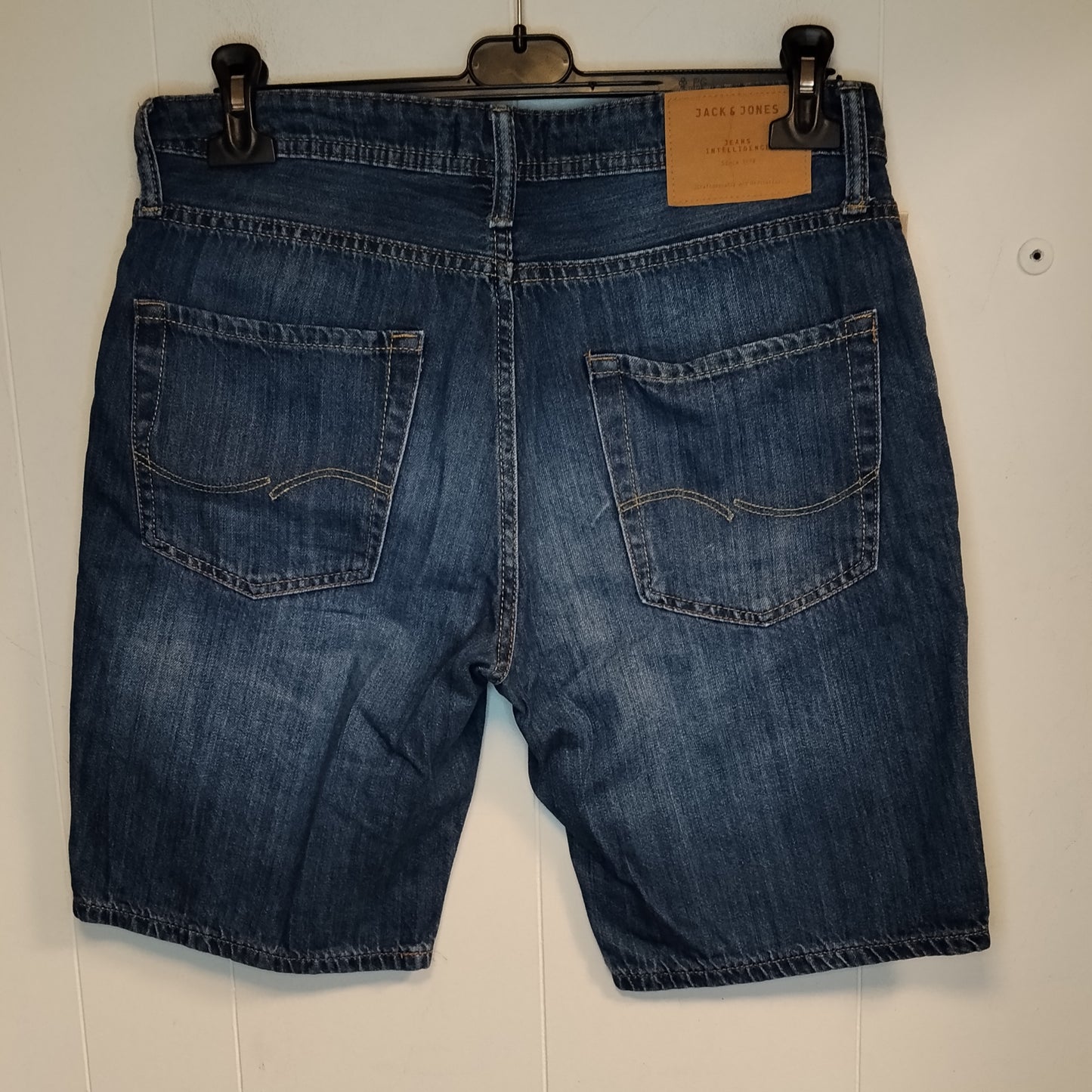 Bermuda Jeans Uomo Jack & Jones Regular Fit Blu Taglia S