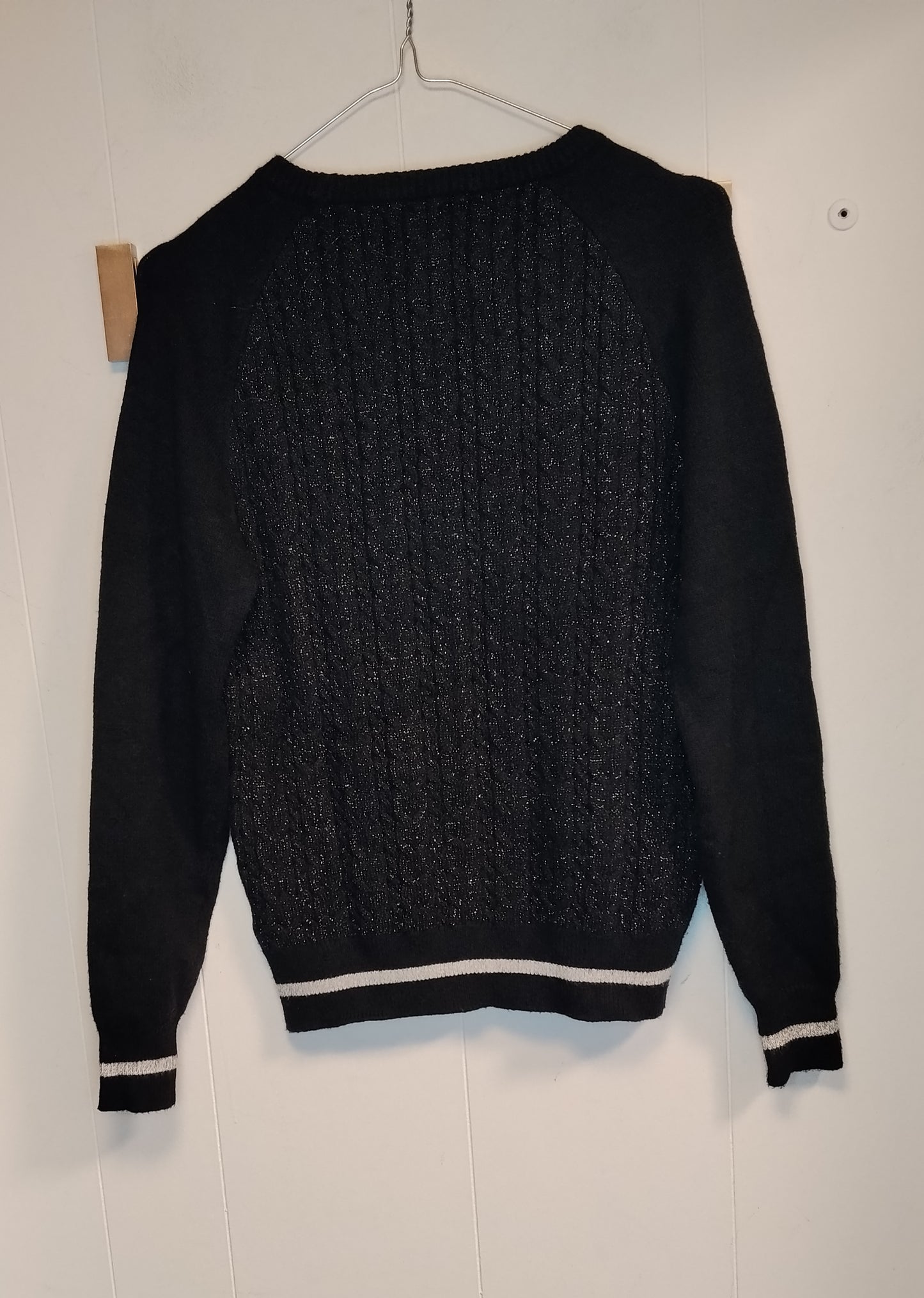 Maglione Uomo Nero Boxeur Des Rues Taglia S Girocollo