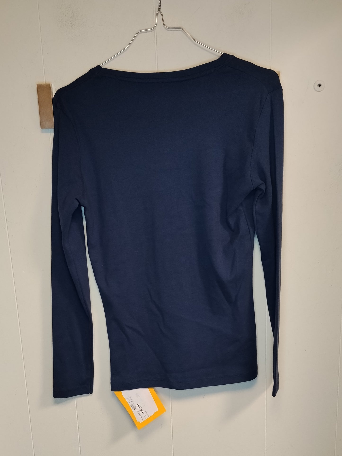 Maglia Donna OVS Blu Navy Basic Scollo V Taglia L