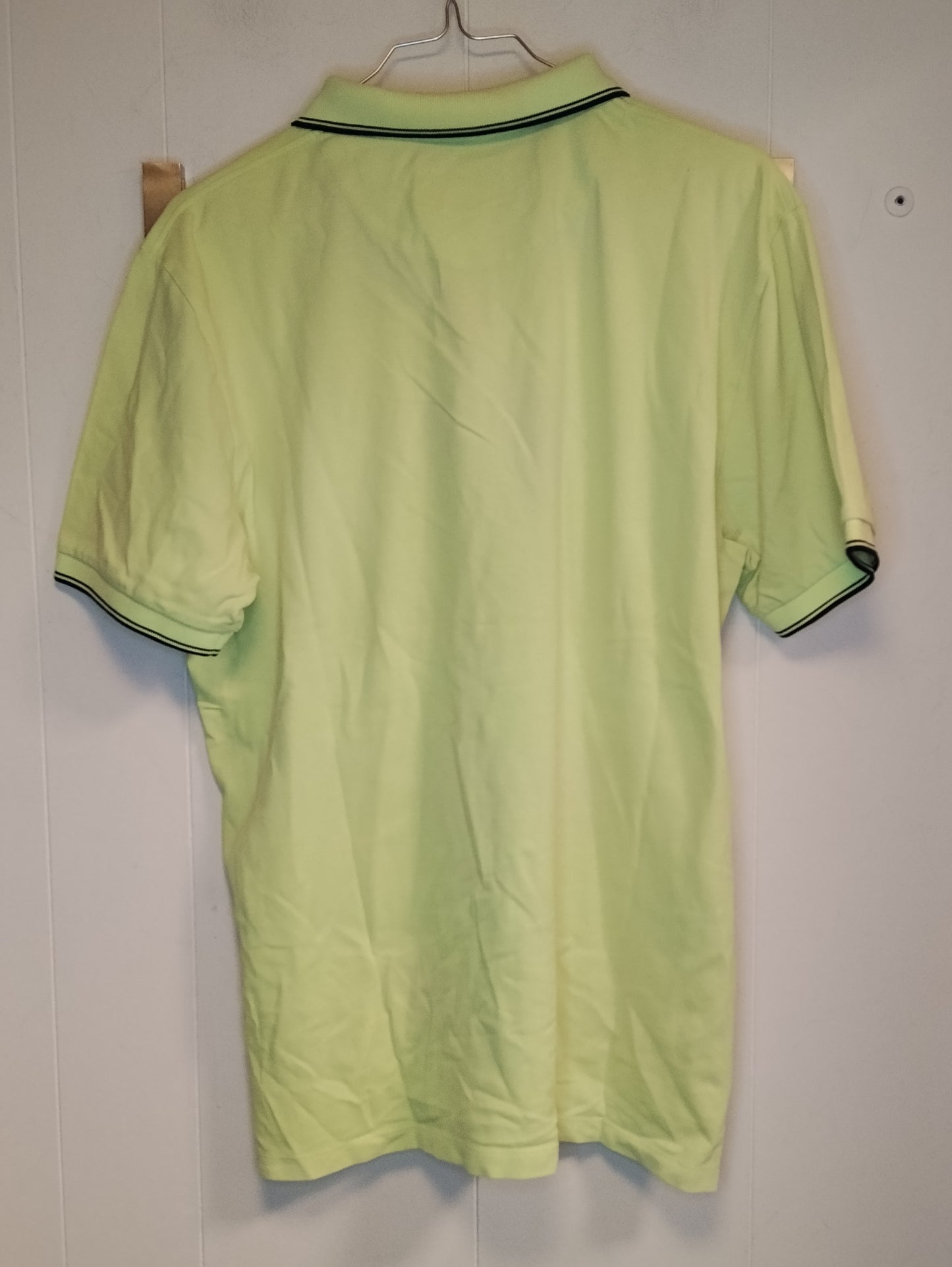 Polo Saint Barth Uomo Verde Fluo Taglia XL