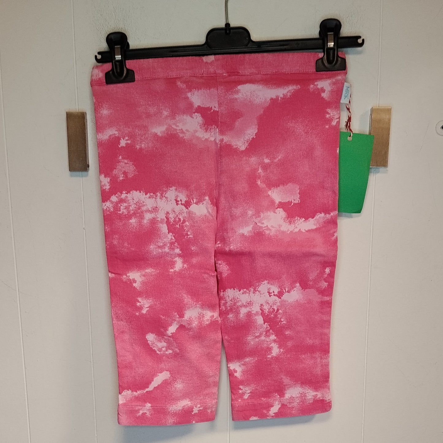 Leggings Bambina MRK Mini Rosa Fantasia Taglia 5 Anni 110 cm