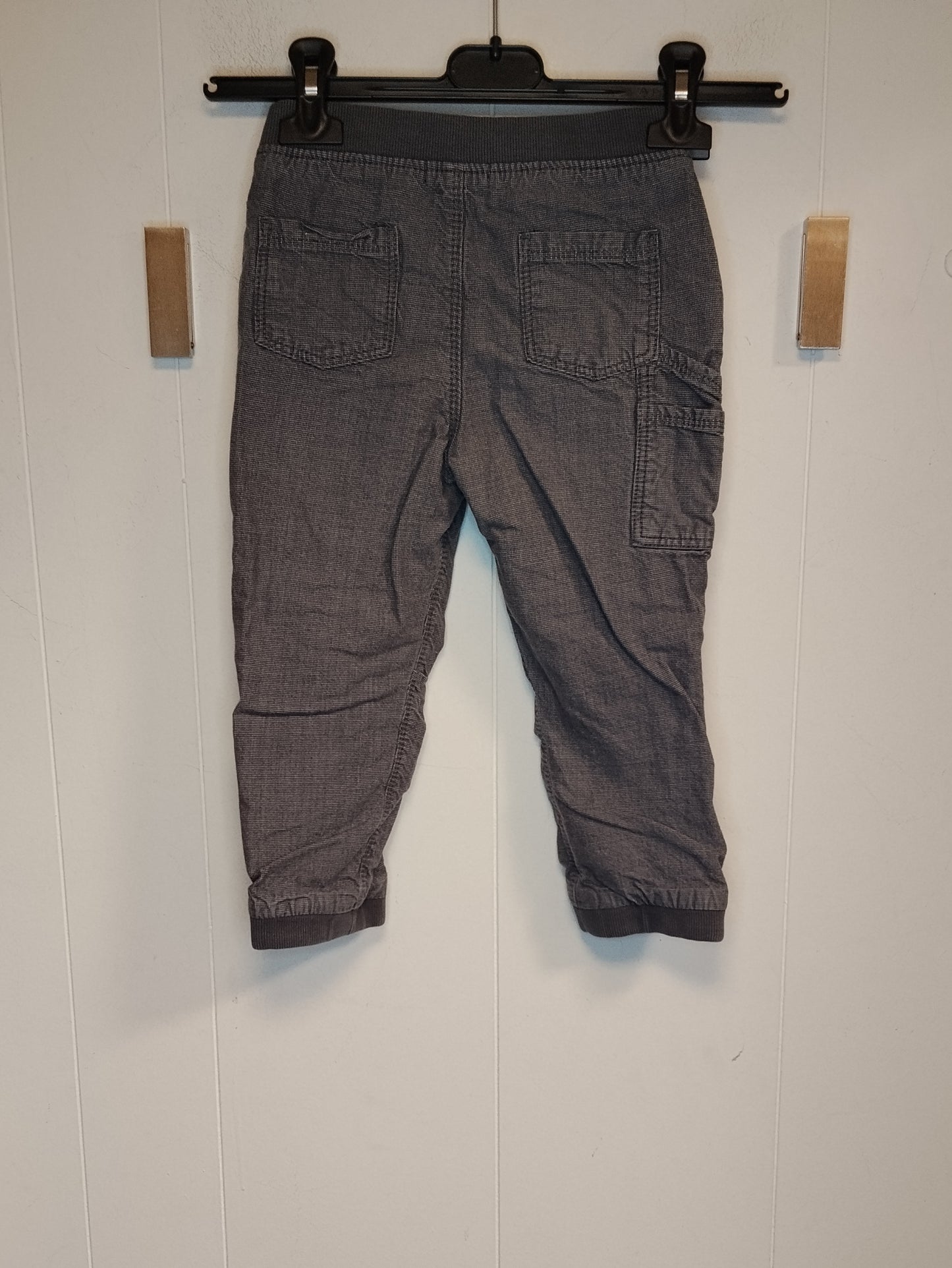 Pantaloni Jogger Bambino Obaibi Grigio Taglia 3 Anni 98 cm Girovita 48 cm