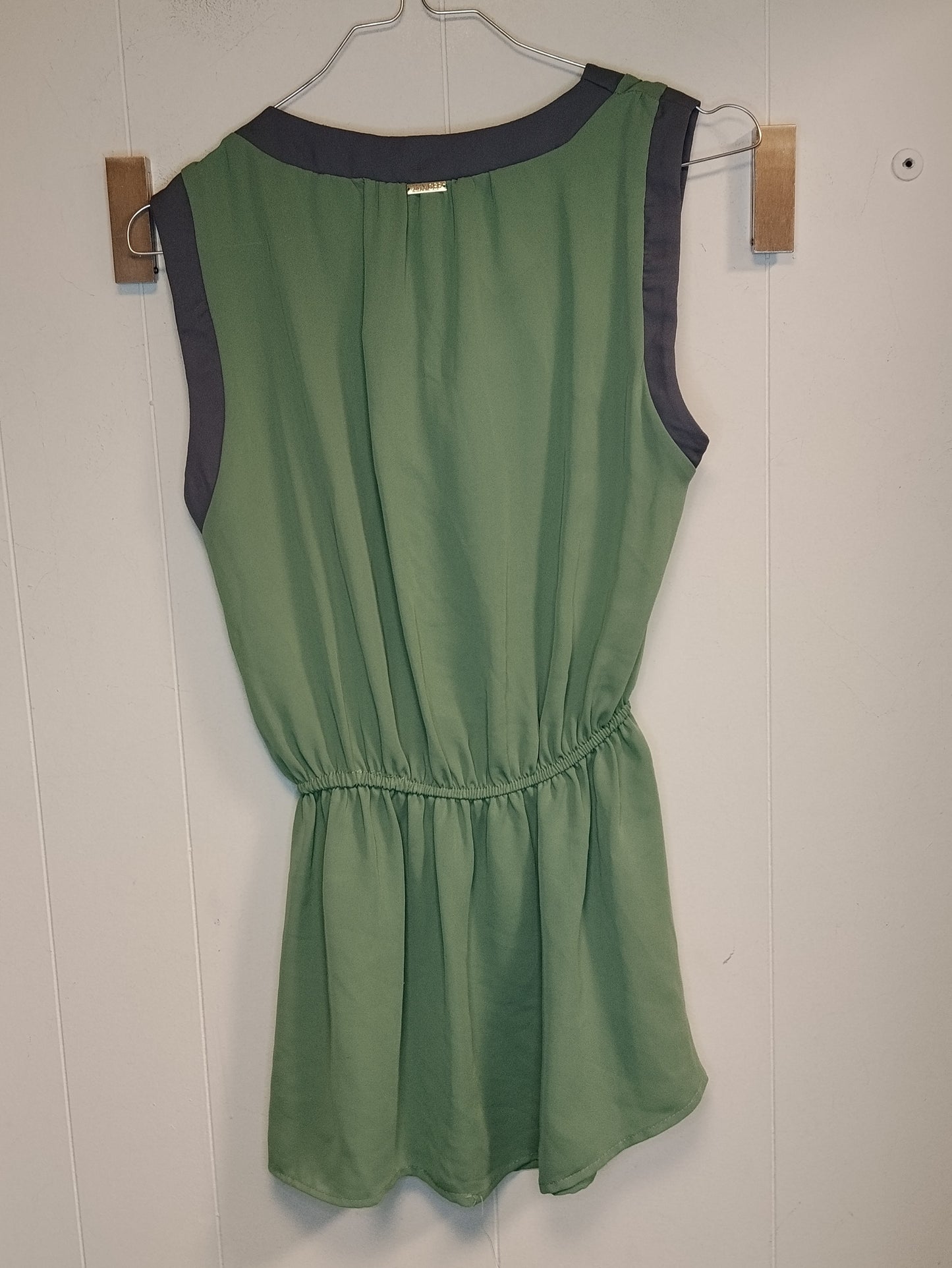 Vestito Donna Amy Gee Verde Salvia Taglia S Nuovo con Cartellino Abito Elegante