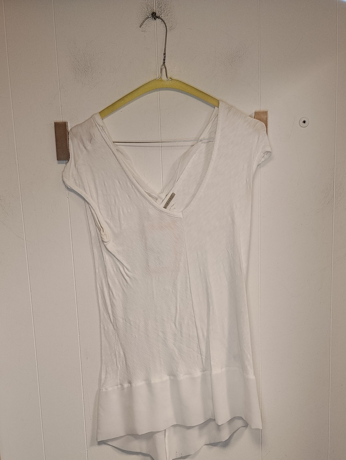 Maglia Donna Intimissimi Bianca Taglia M Scollo V Retro Incrociato