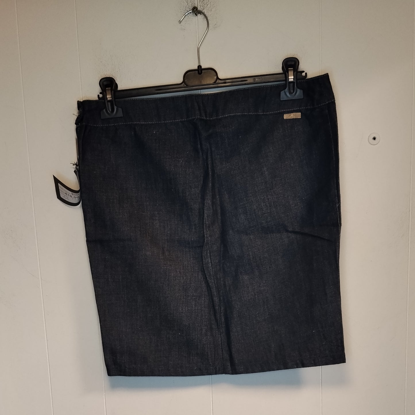 Gonna Donna GAS Denim Blu Scuro Taglia 44 Tubino Jeans Girovita 88 cm