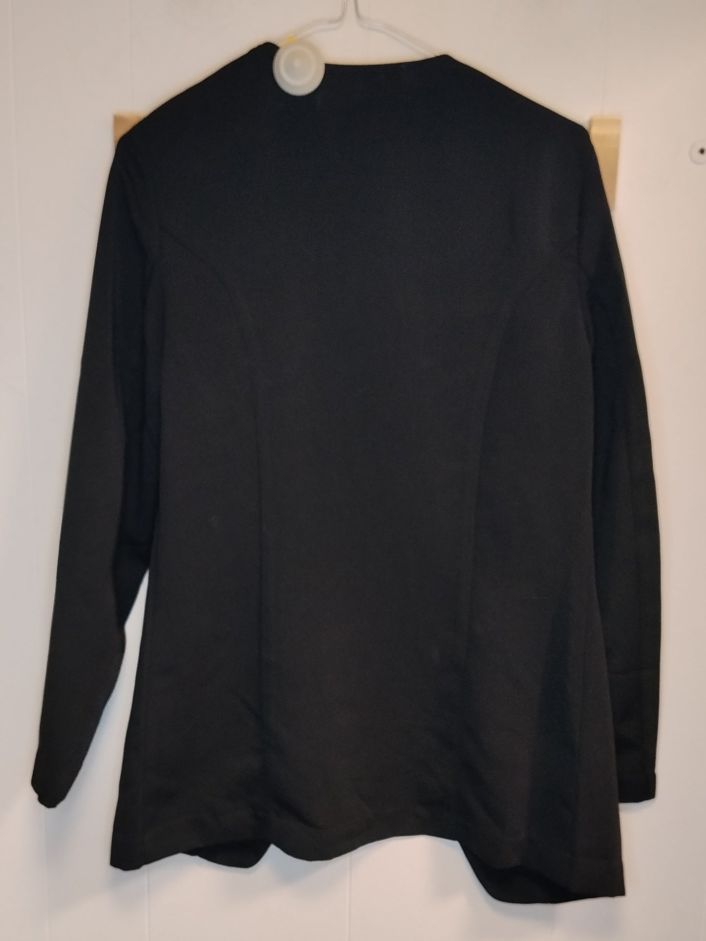 Blazer Donna Calliope Nero Aperto Elegante Taglia S