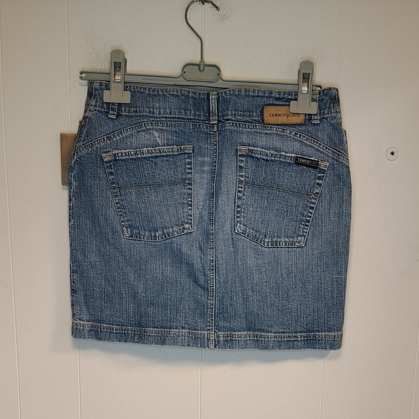 Gonna Donna Cerruti Jeans Denim Azzurro Taglia 42