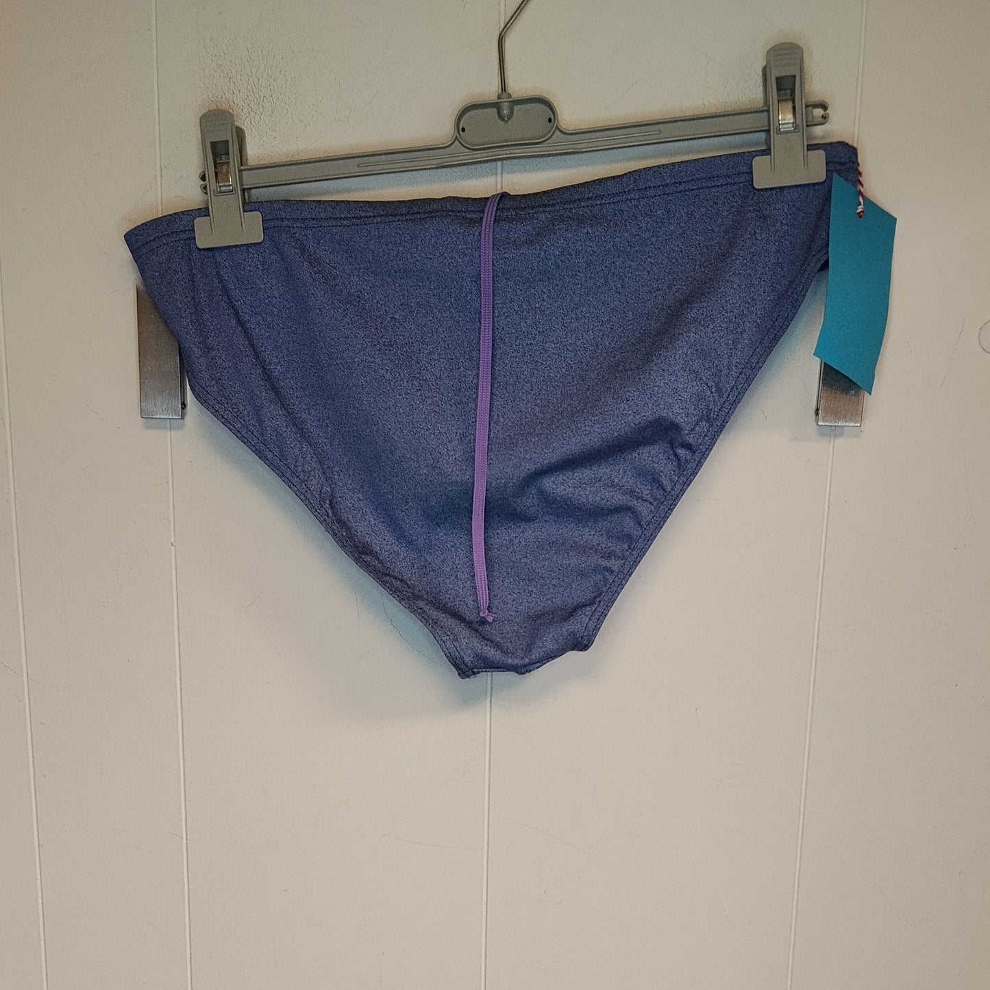 Slip Costume Uomo Blu Mélange Taglia XXL 54 Mare Piscina
