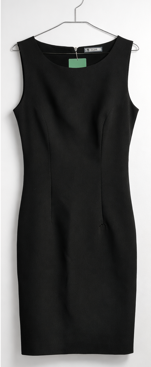 Vestito Donna Fly Girl Nero Tubino Elegante Taglia L – Abito Slim Fit Classico