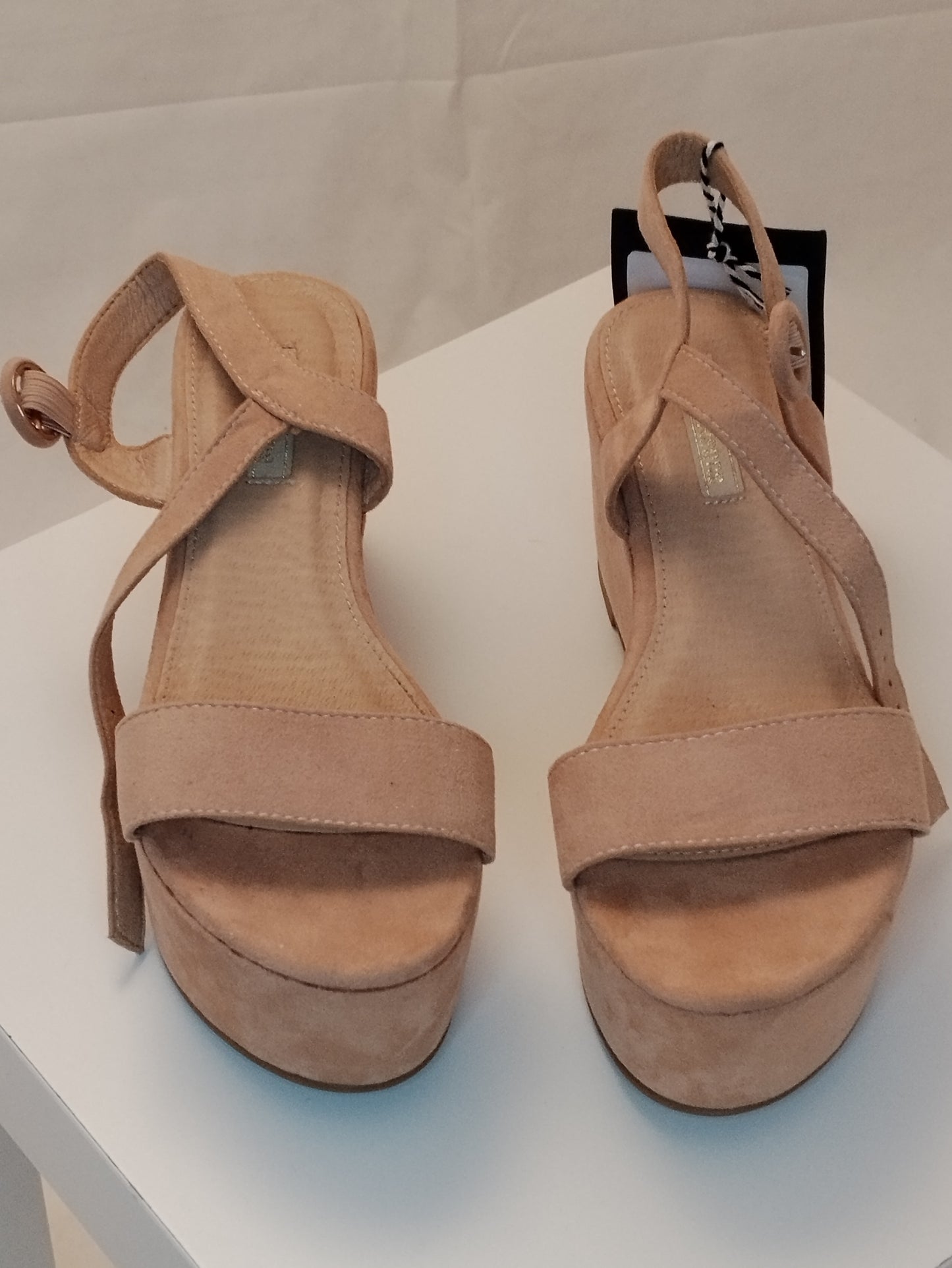 Sandali con zeppa Primadonna donna taglia 37 beige – sandali eleganti estivi