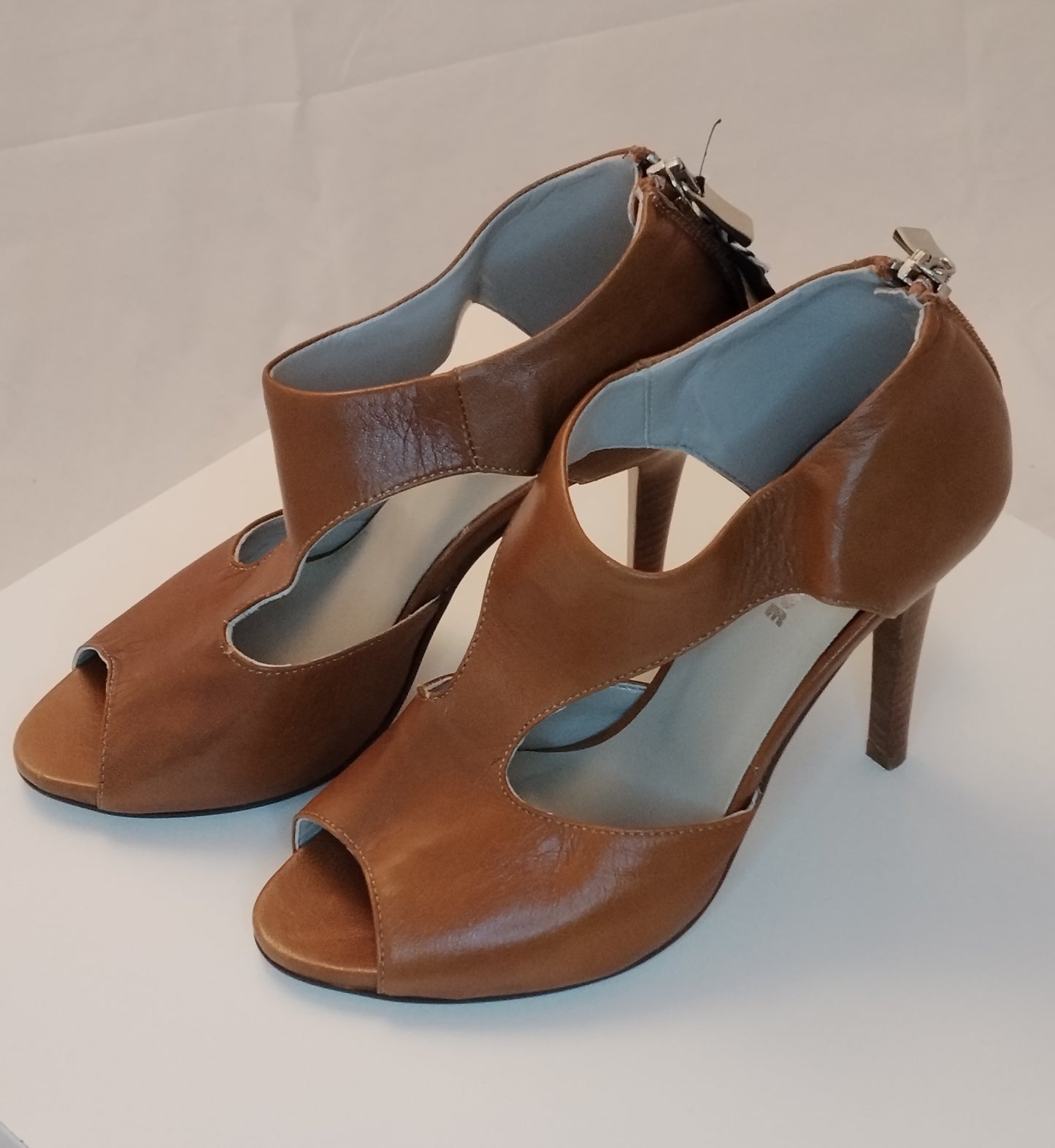 Sandali con tacco Principe donna taglia 36 marrone – sandali eleganti pelle