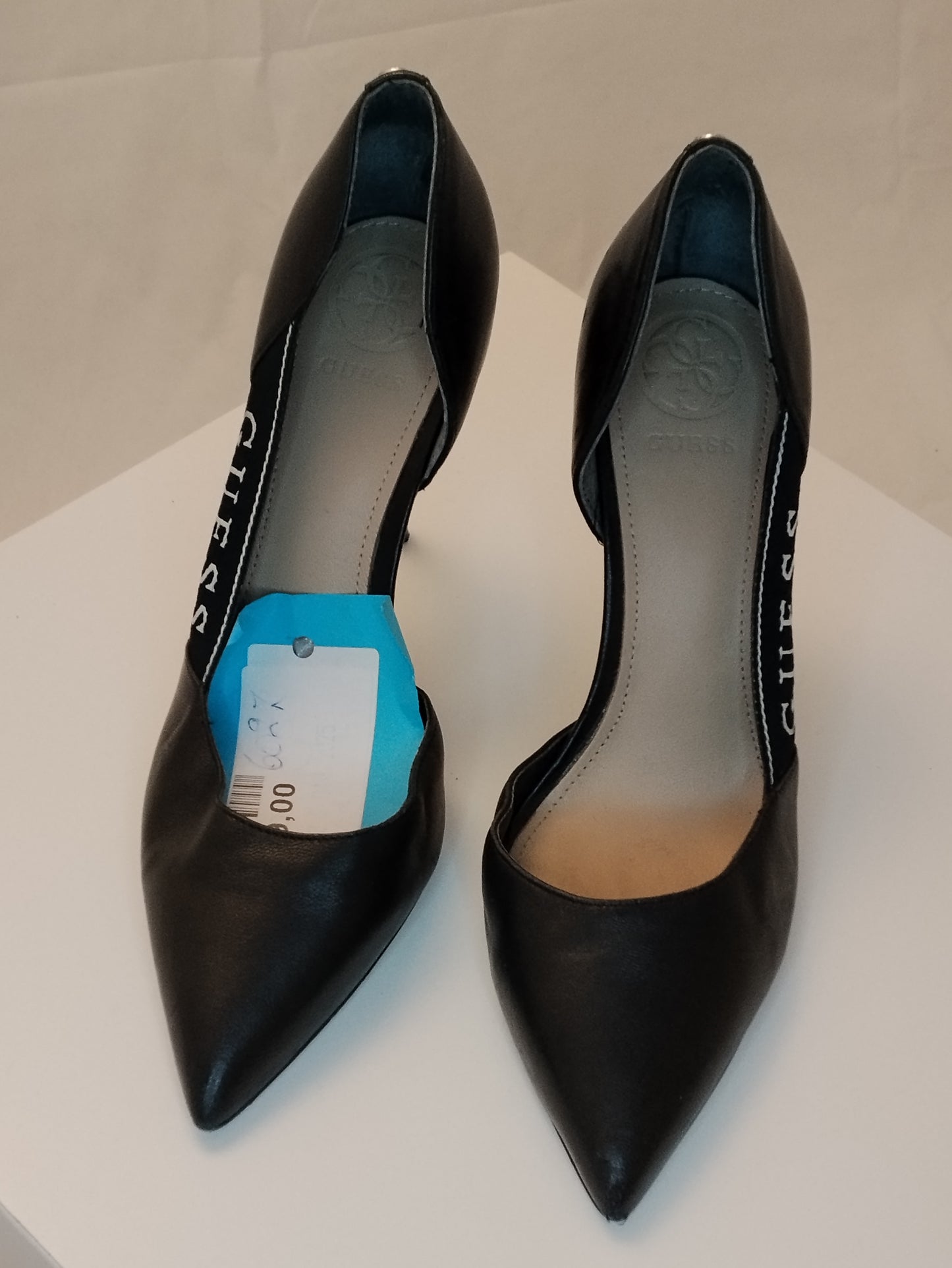 Décolleté Guess donna taglia 37 nere eleganti con tacco a spillo