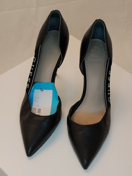 Décolleté Guess donna taglia 37 nere eleganti con tacco a spillo