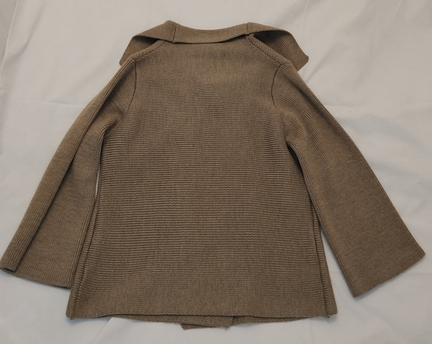 Giacca cardigan Pour Moi beige taglia L – Elegante effetto cappotto