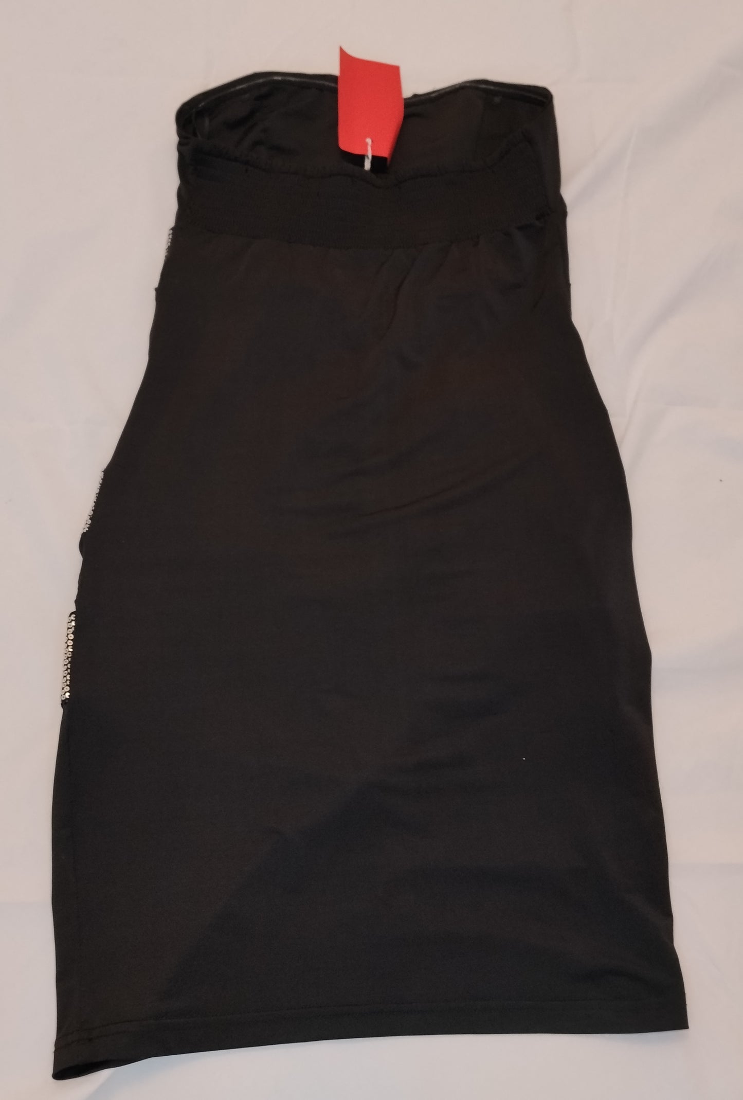 Vestito Tally Weijl nero con dettagli brillanti taglia 38 – Abito sera